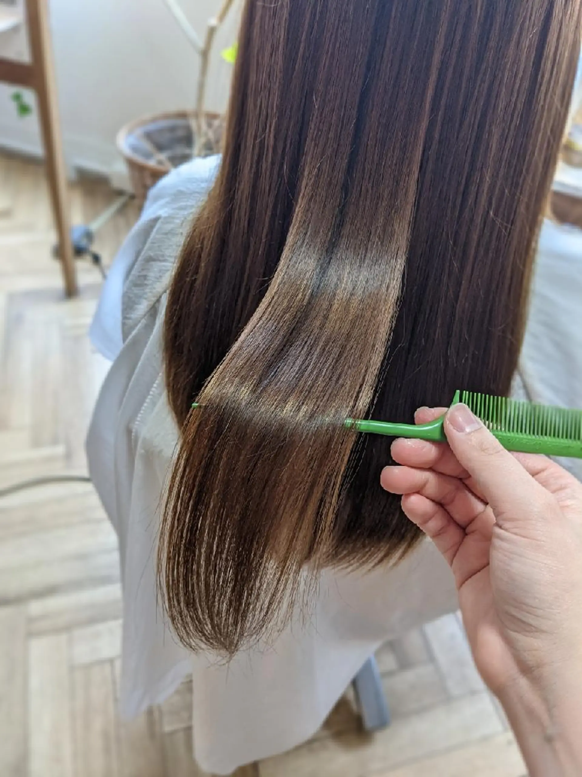 ロング パーマ 中野 雅子のヘアスタイル