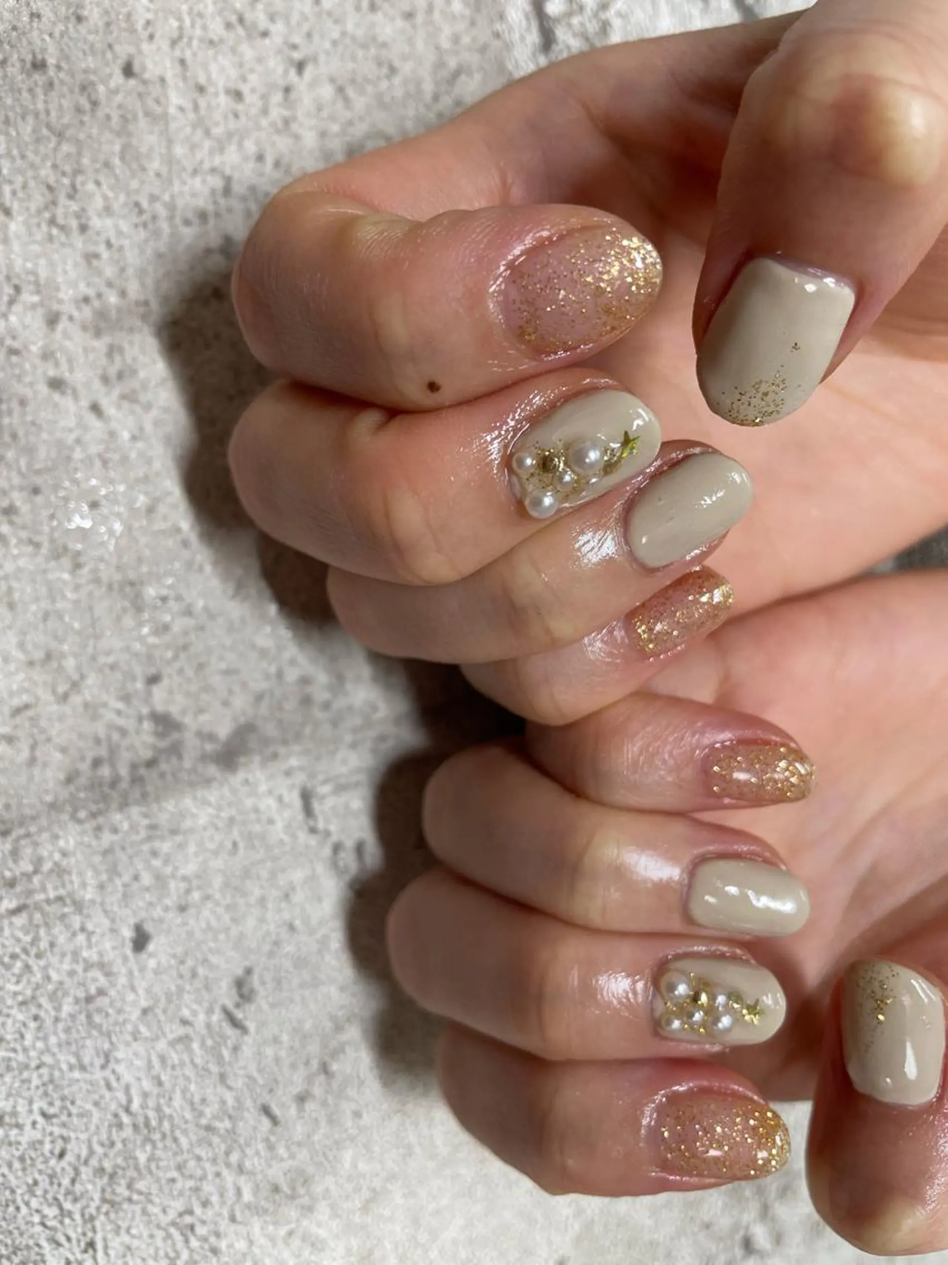 ネイル ハンドネイル Mogu nail 二子玉川のネイルデザイン