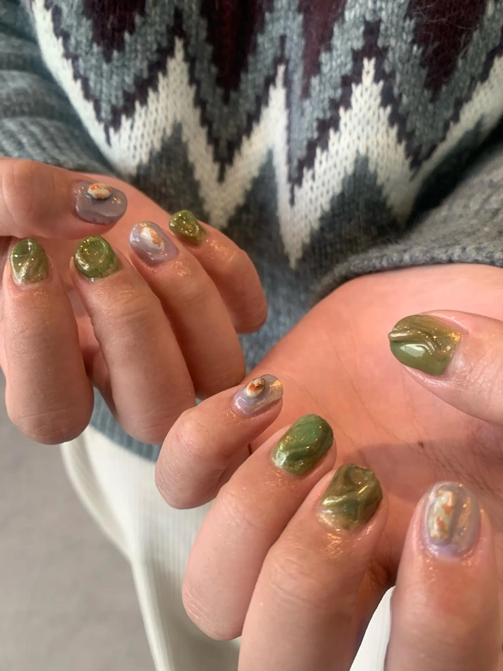 ネイル AO所属・RISAKO 艶髪モテヘア🎀府中のヘアスタイル