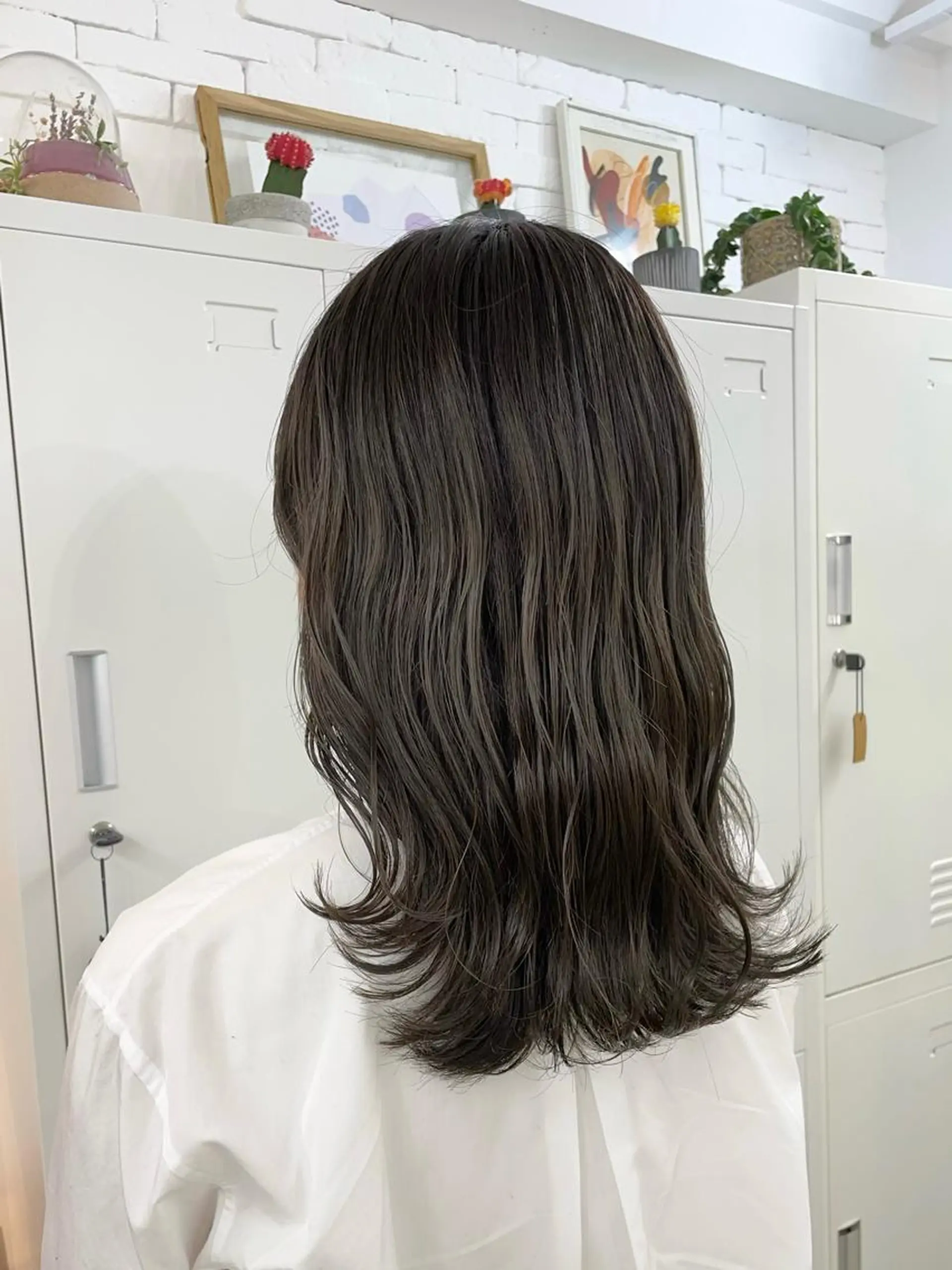 ミディアム ヘアカラー トリートメント 🌼たけや みのり🌿のヘアスタイル