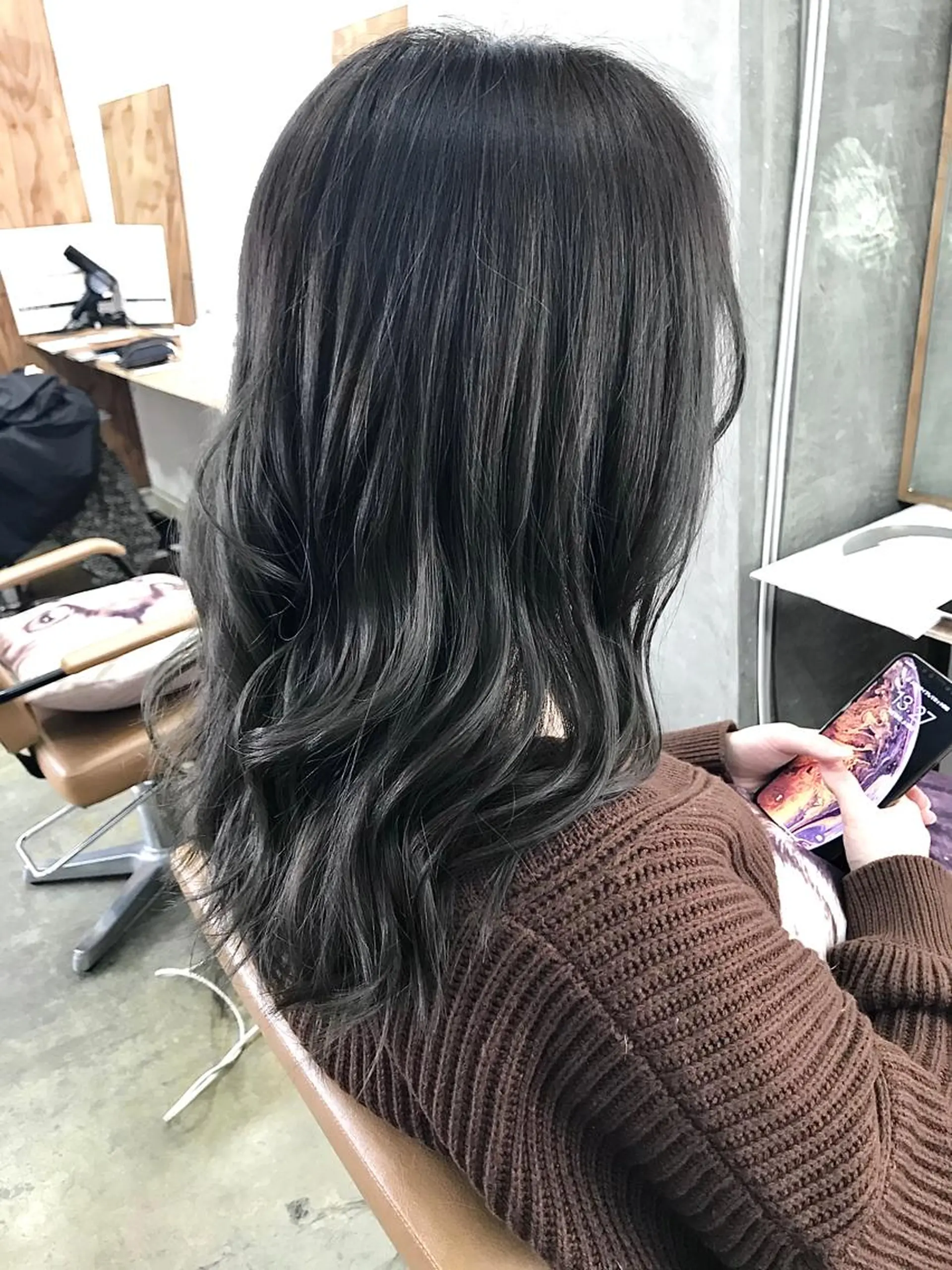 ミディアム カラー 💎髪質改善💎 デザイナーshinのヘアスタイル