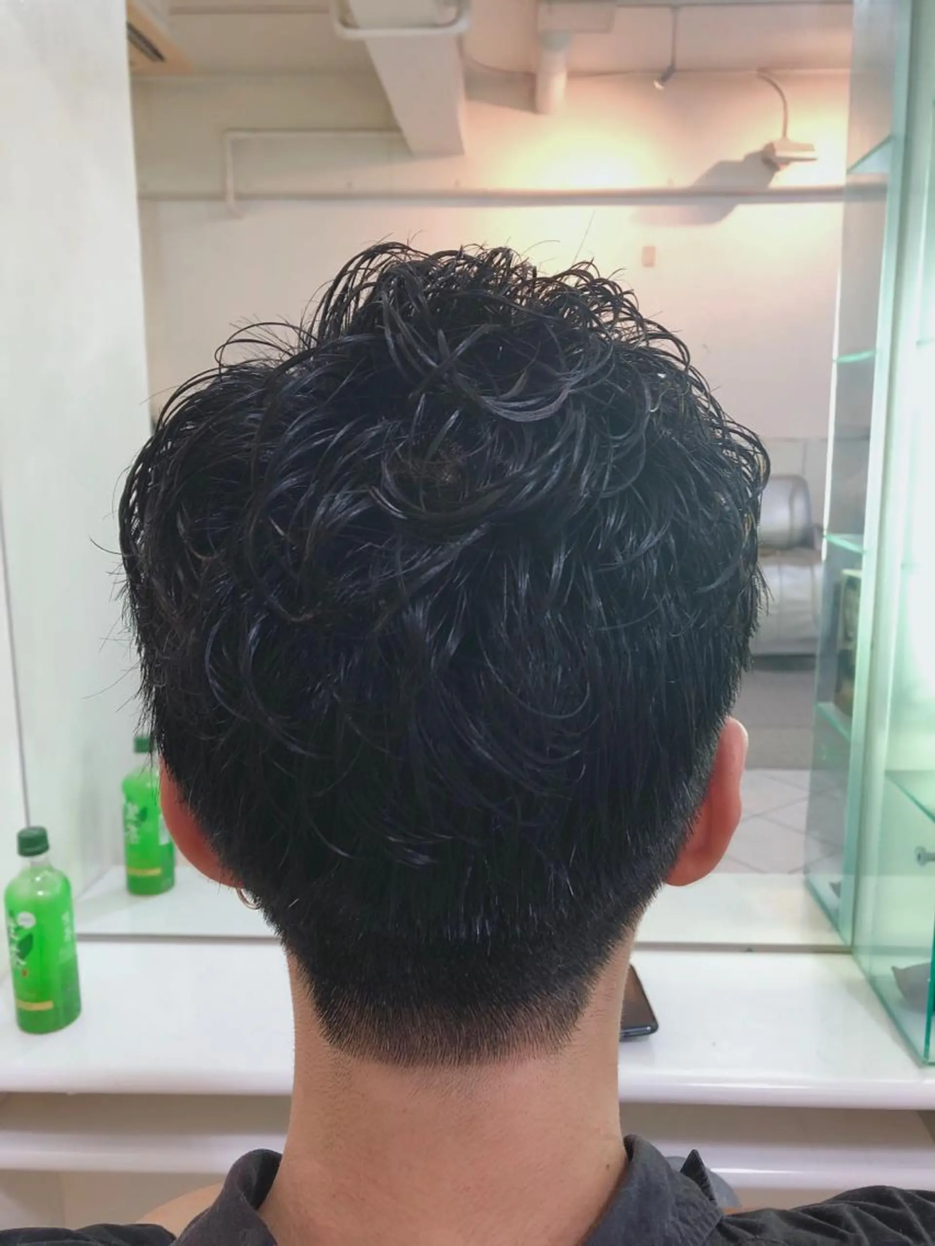 パーマ メンズ 保住 亮太のヘアスタイル