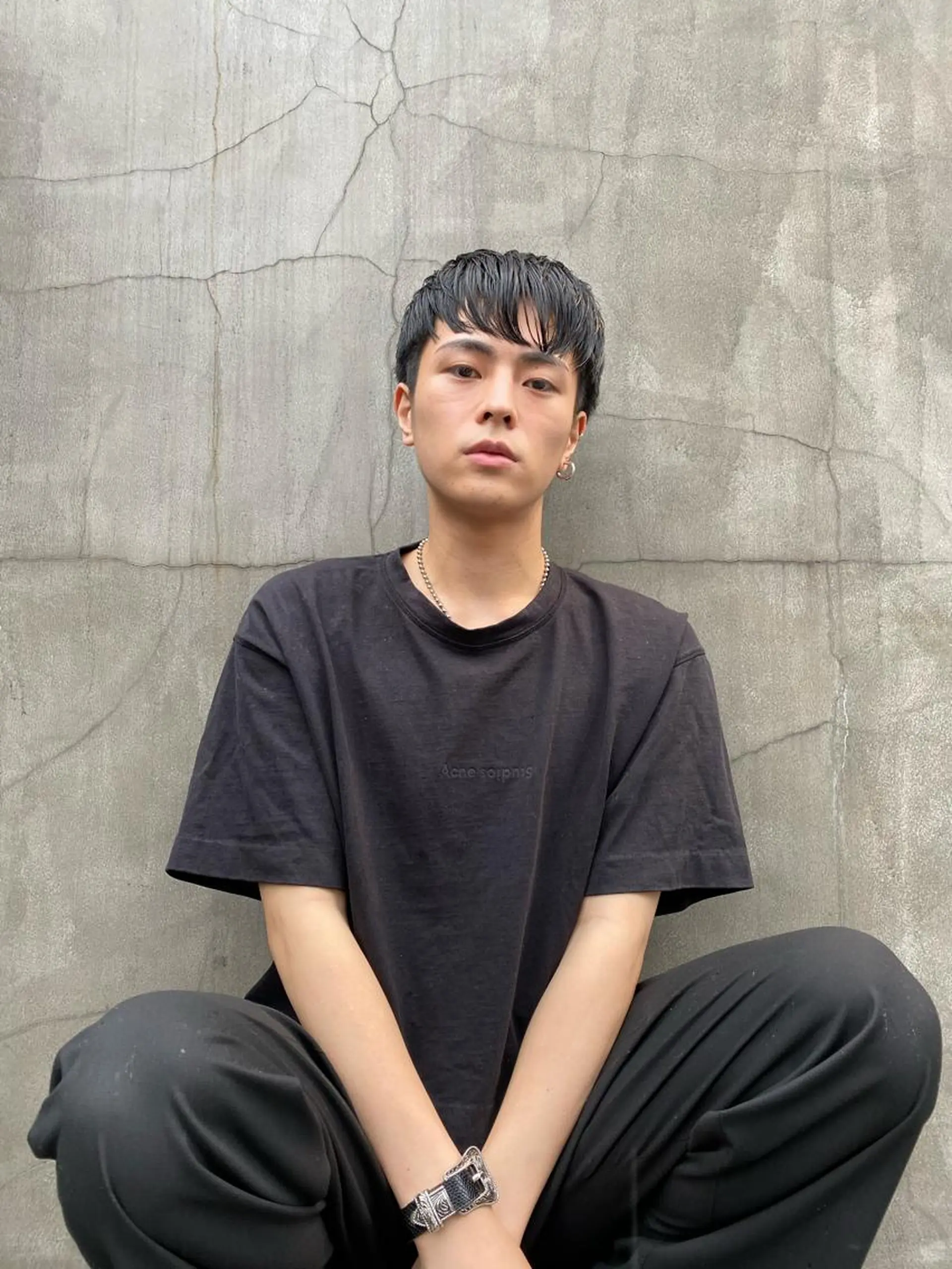 ショート パーマ ヘアアレンジ メンズ 似合わせカラー / レイヤーMADOKAのヘアスタイル