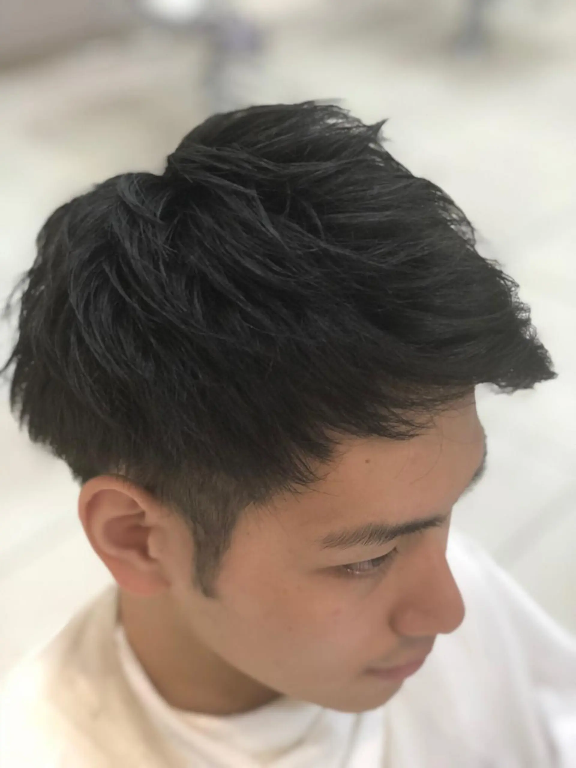 ショート メンズ ショートヘア カット 韓国風メンズ/毛流れ ヘアなら須田龍世のヘアスタイル