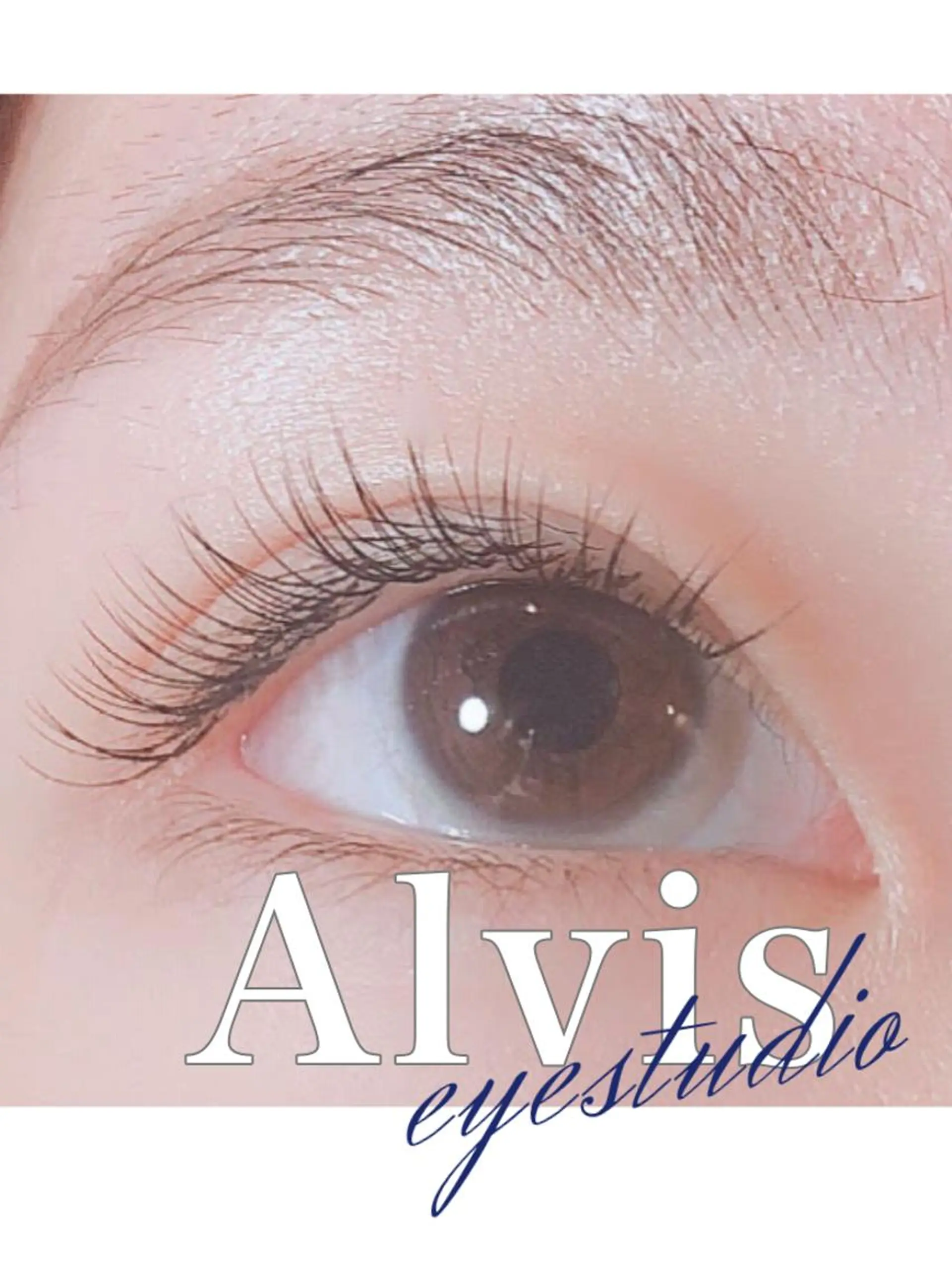 マツエク・マツパ ナチュラル Alviseye studio清水千織のマツエク・マツパデザイン