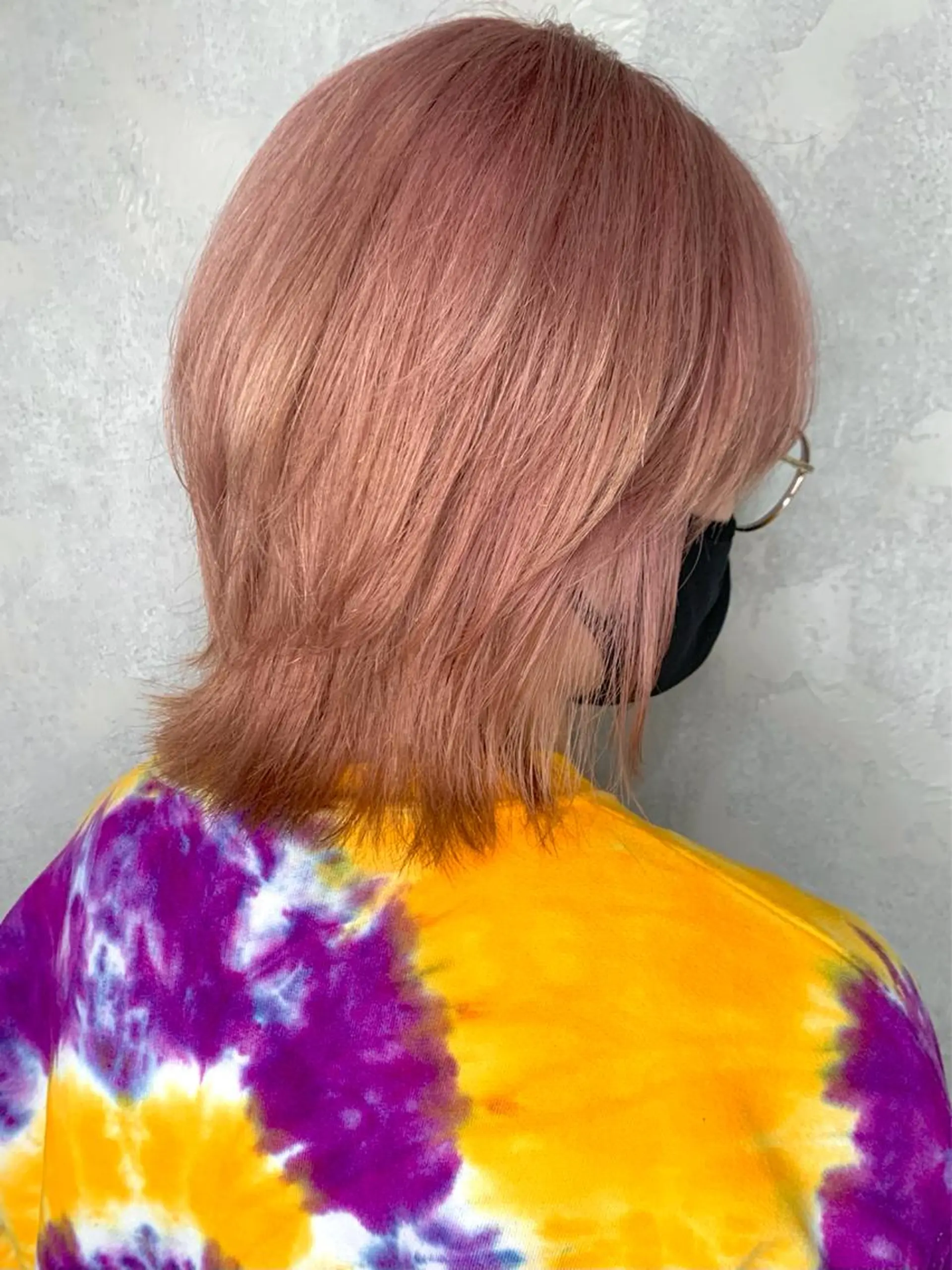 ショート カラー ブリーチ カット 岡崎勇人/レイヤー/ 韓国/ケラチンTRのヘアスタイル