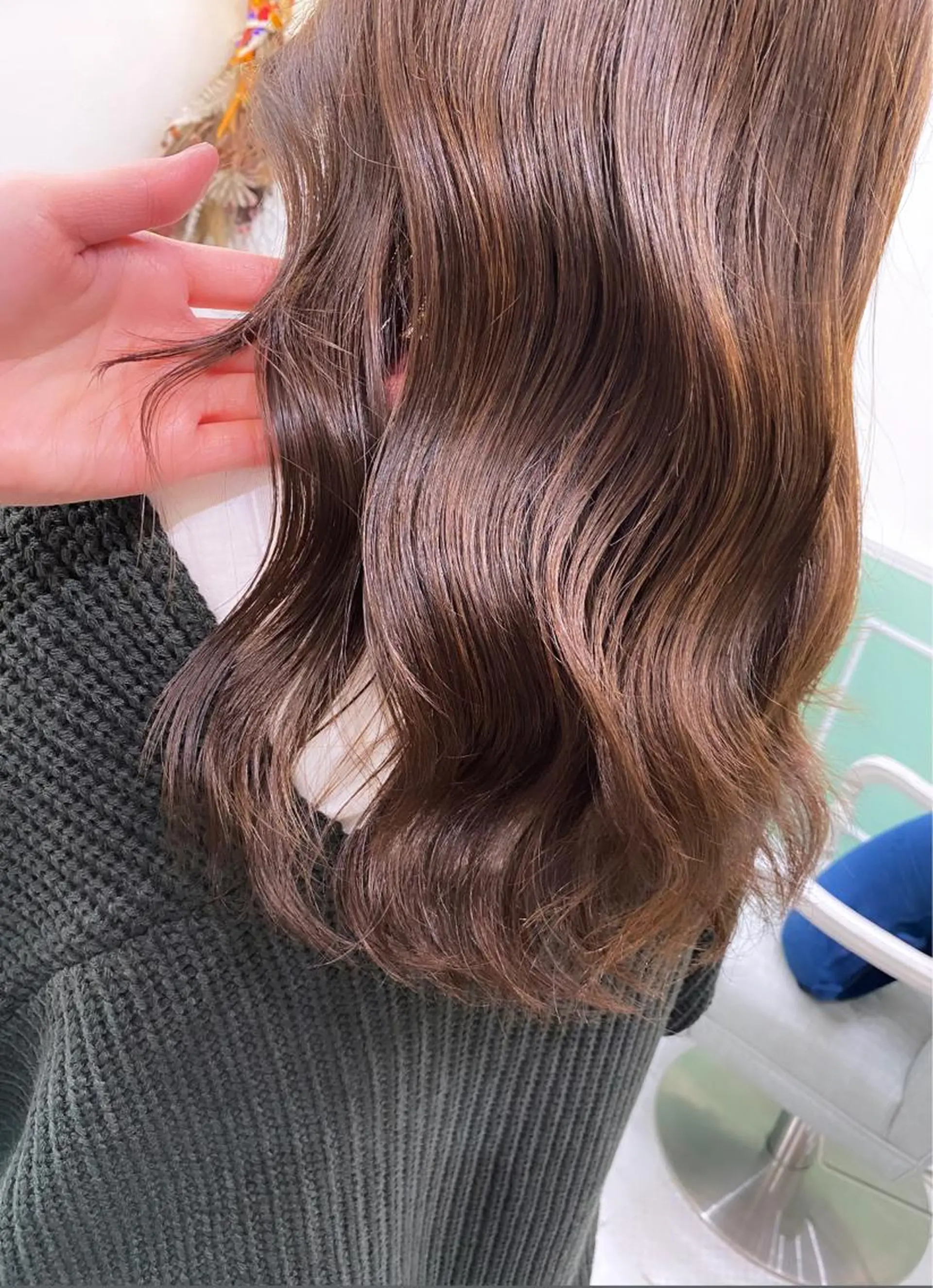 ロング カラー flen所属・𖤣𖥧𖥣𖥧田中 姫乃𖤣𖥧𖥣𖡡のヘアスタイル