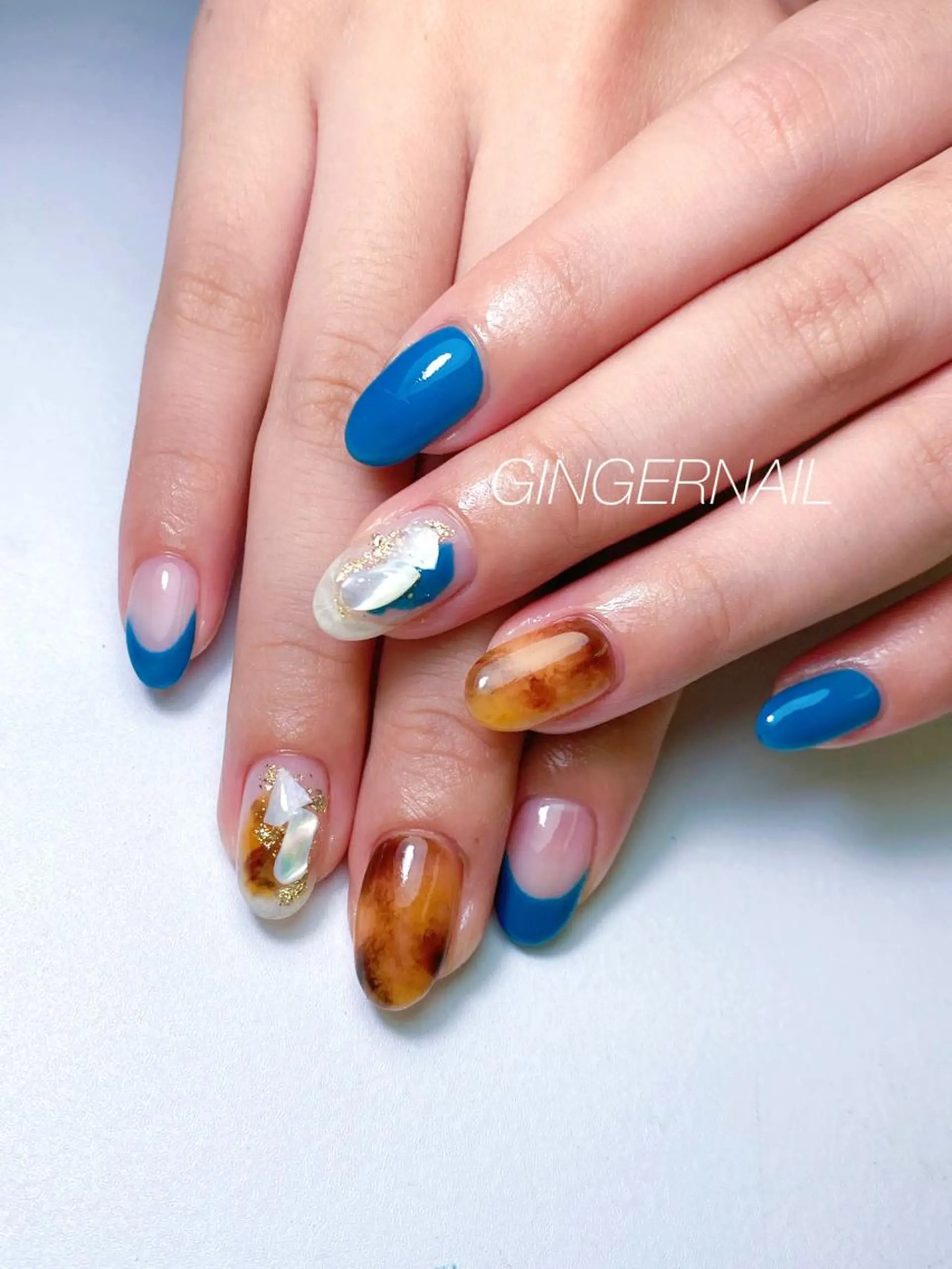 ネイル ハンドネイル ハンドケア GINGER NAIL所属・代々木 GINGERNAILのネイルデザイン