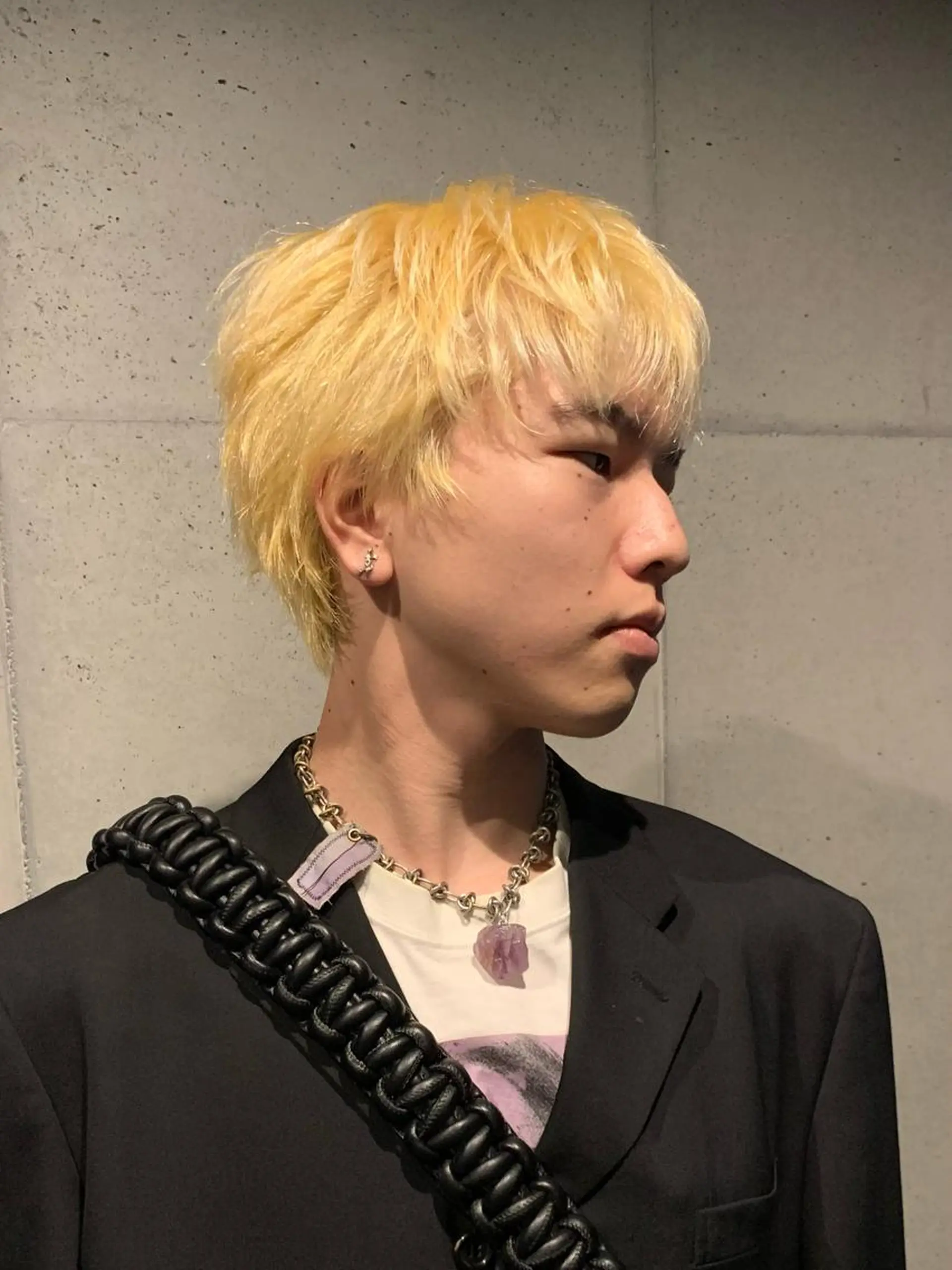 ショート カラー メンズ カット ヘアカラー 《ウルフ/レイヤー/ 似合わせ》山本祐輔のヘアスタイル