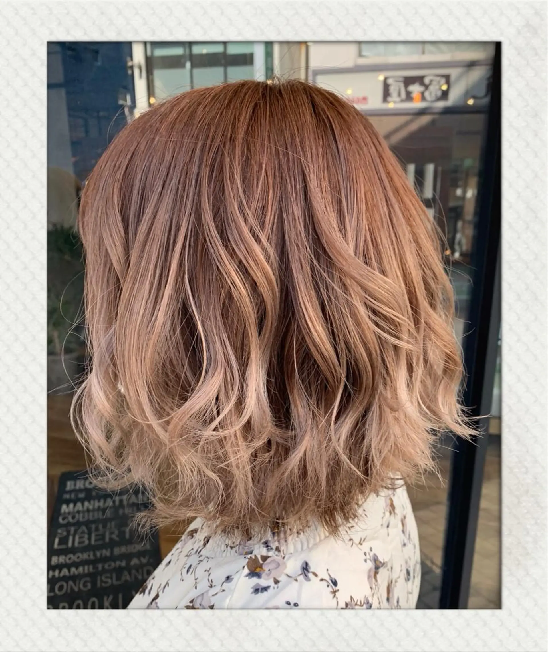 ミディアム カラー きむら かずきのヘアスタイル