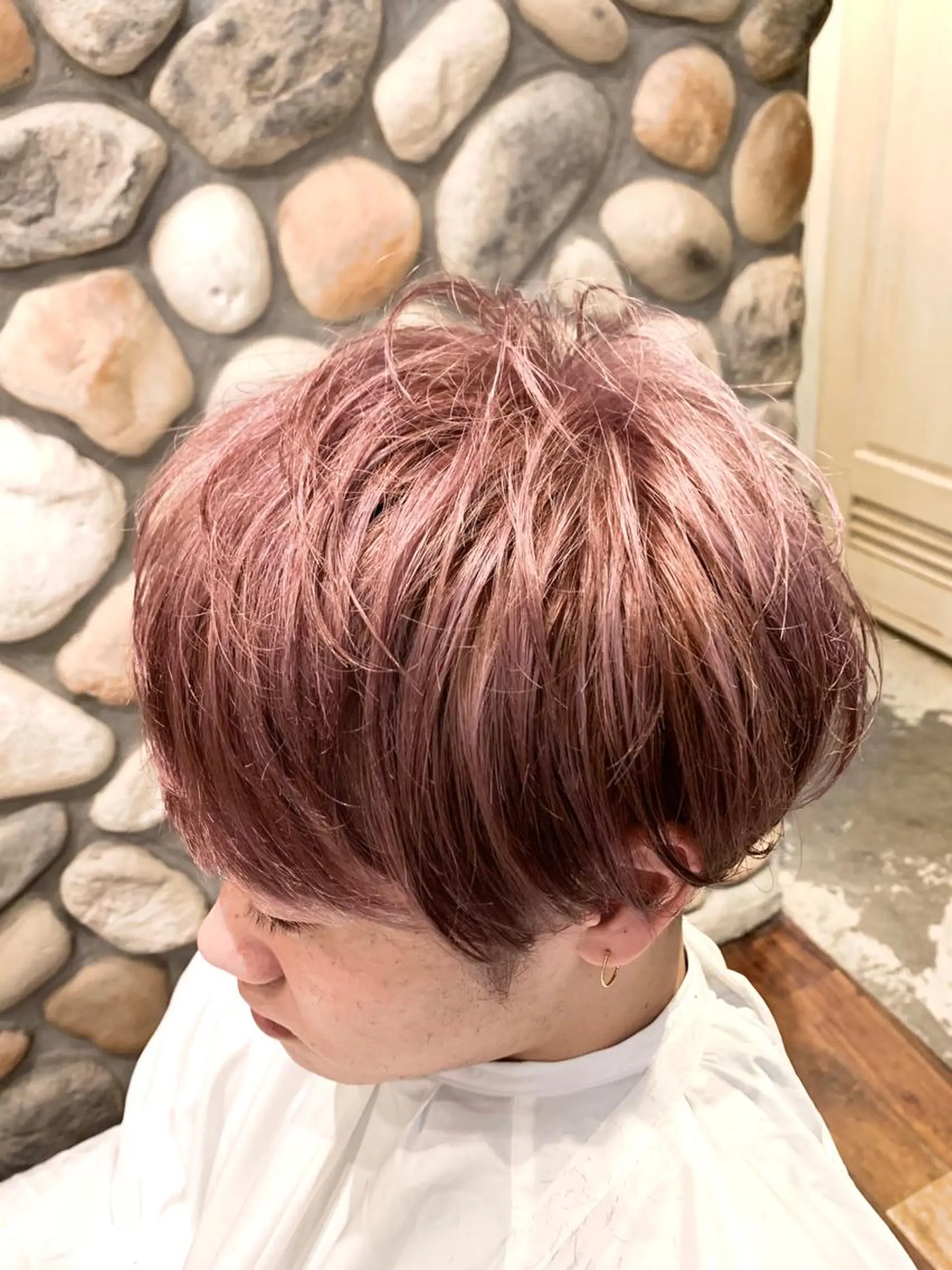 ショート カラー メンズ 【azure横浜】 🧸misaki🌸のヘアスタイル