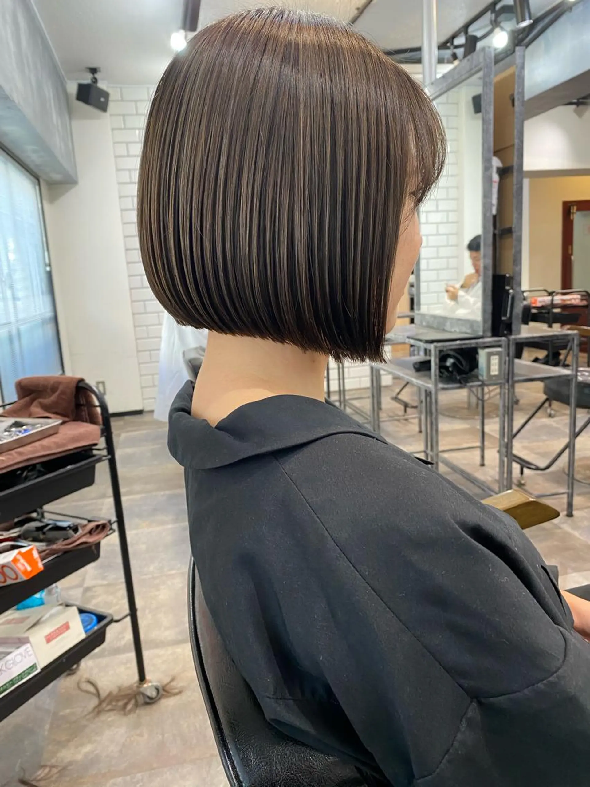 ショート ボブとパーマの達人 美容室難民の方は是非のヘアスタイル