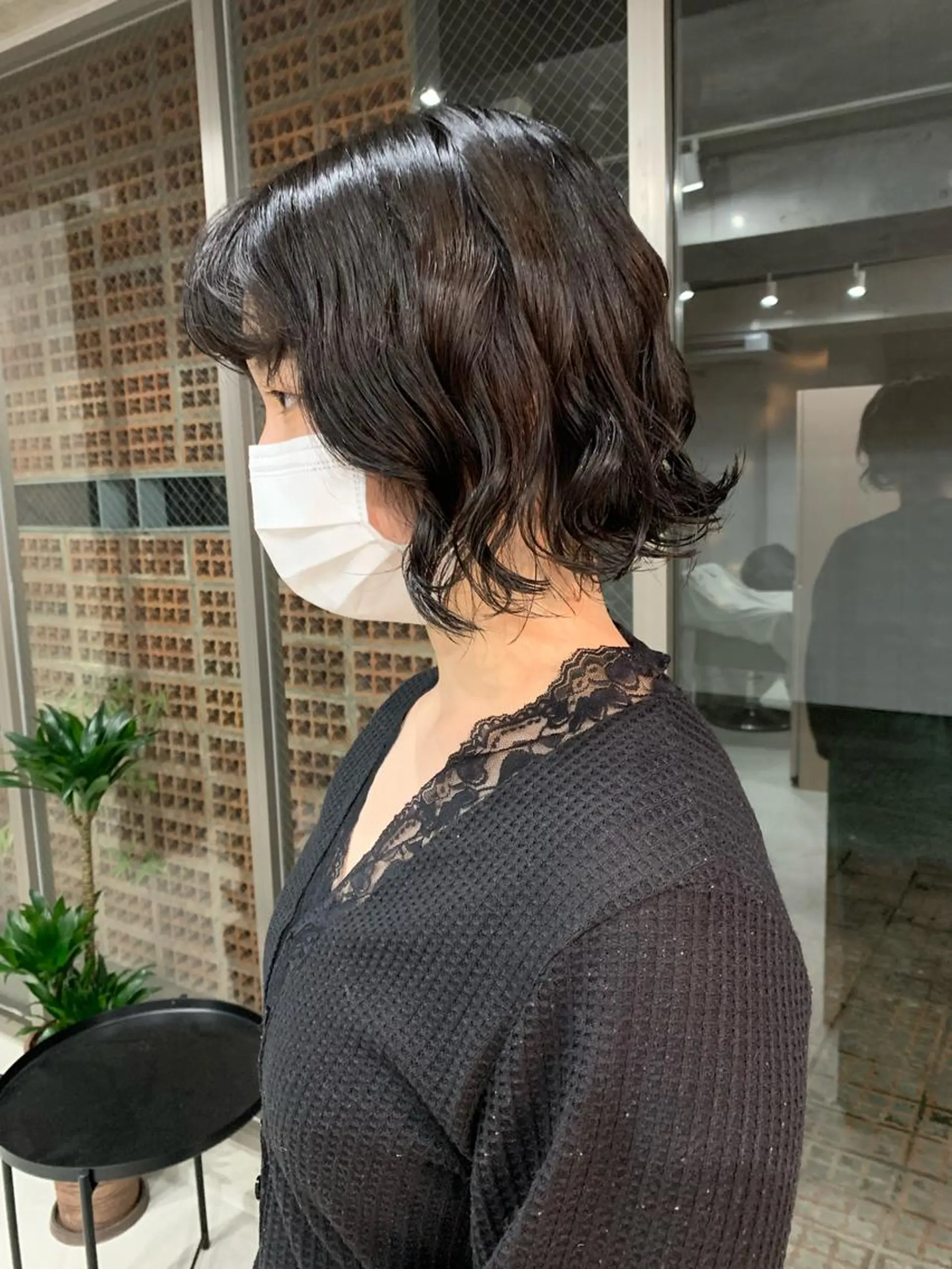 パーマ ボブパーマコテ巻き風 パーマNo1深江秀平のヘアスタイル