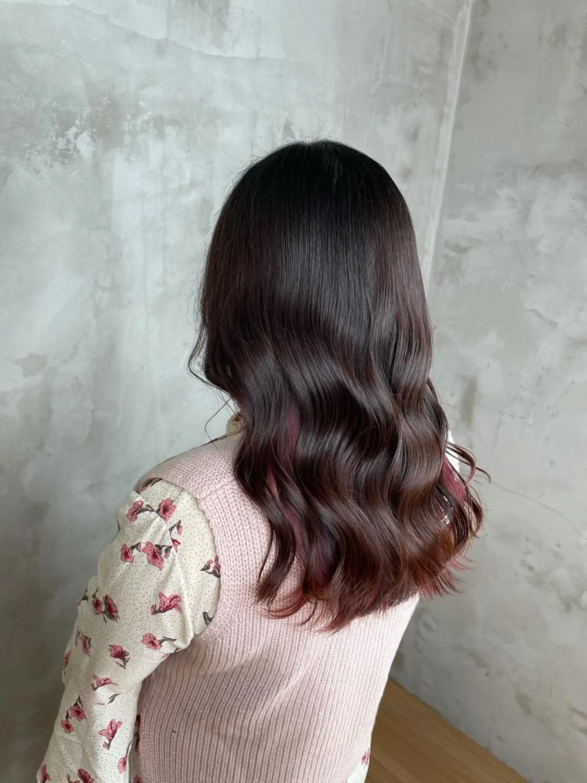 ロング カラー ヘアカラー トリートメント 🎀透明感カラー🎀 mikaのヘアスタイル