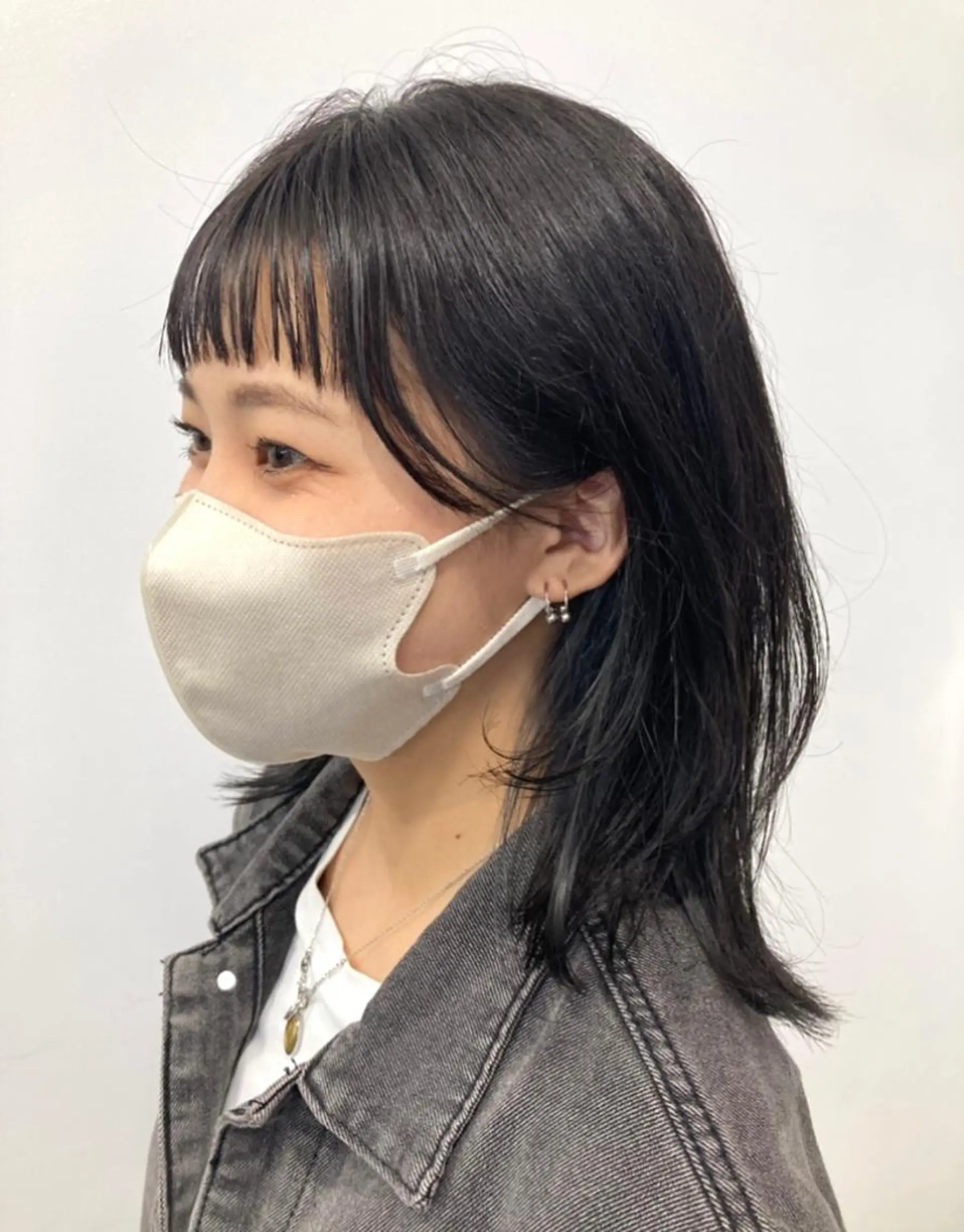 ミディアム MiRI💜地毛級 エクステ✖似合わせ技のヘアスタイル