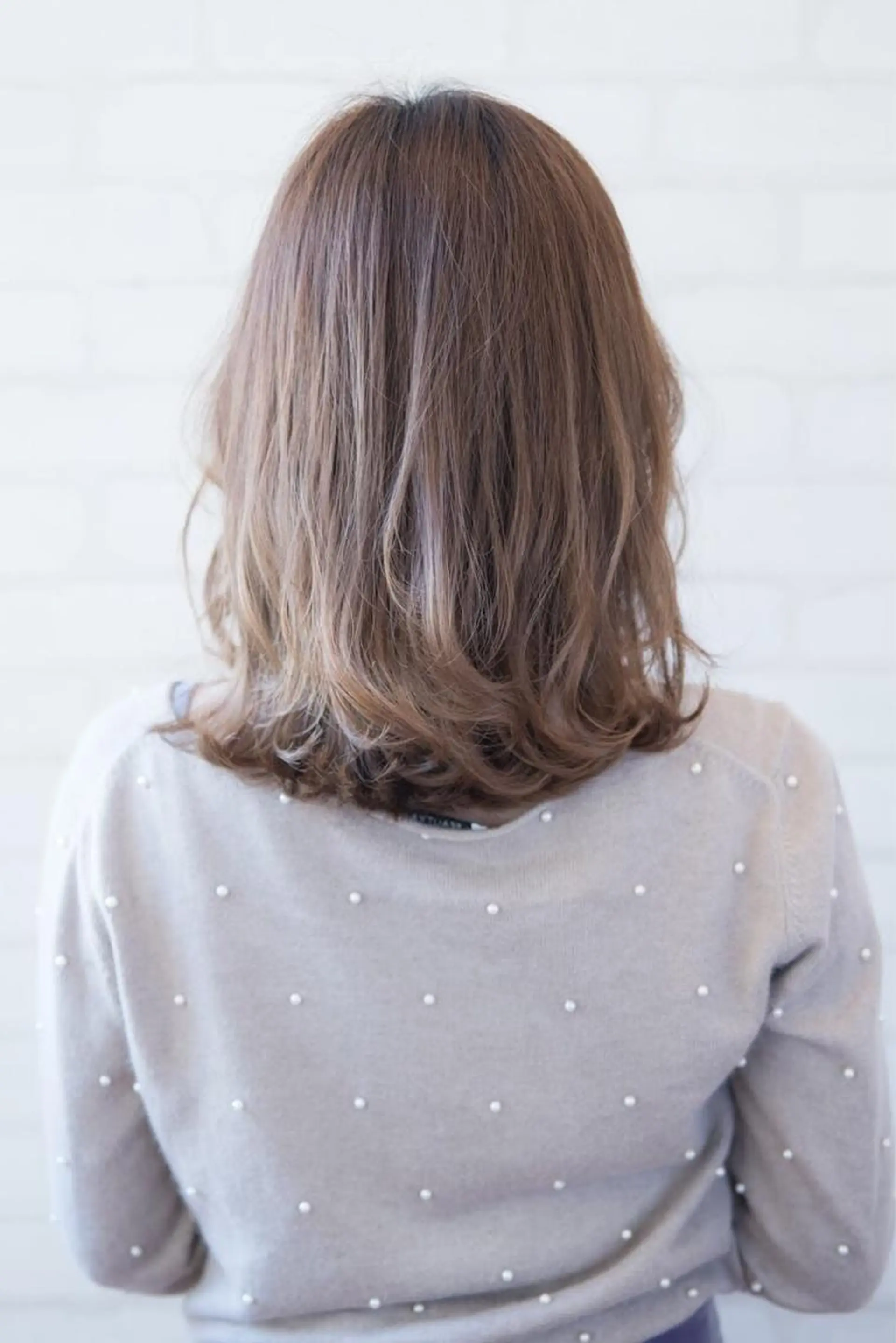 ミディアム カット ヘアカラー トリートメント 高橋 一矢のヘアスタイル