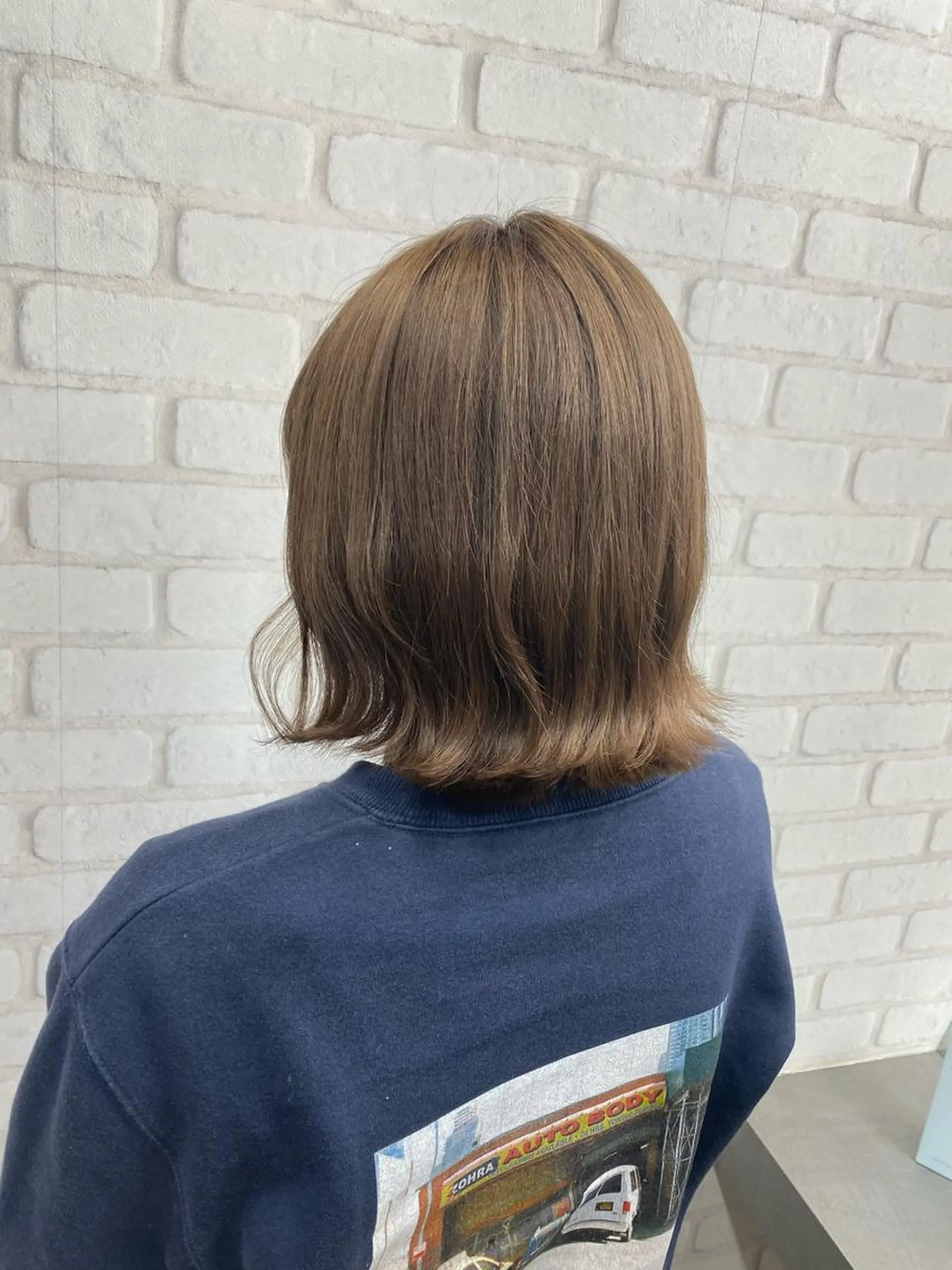 ショート カラー カット トリートメント peg.hair所属・ブリーチカラー🫧 森　凪沙のヘアスタイル