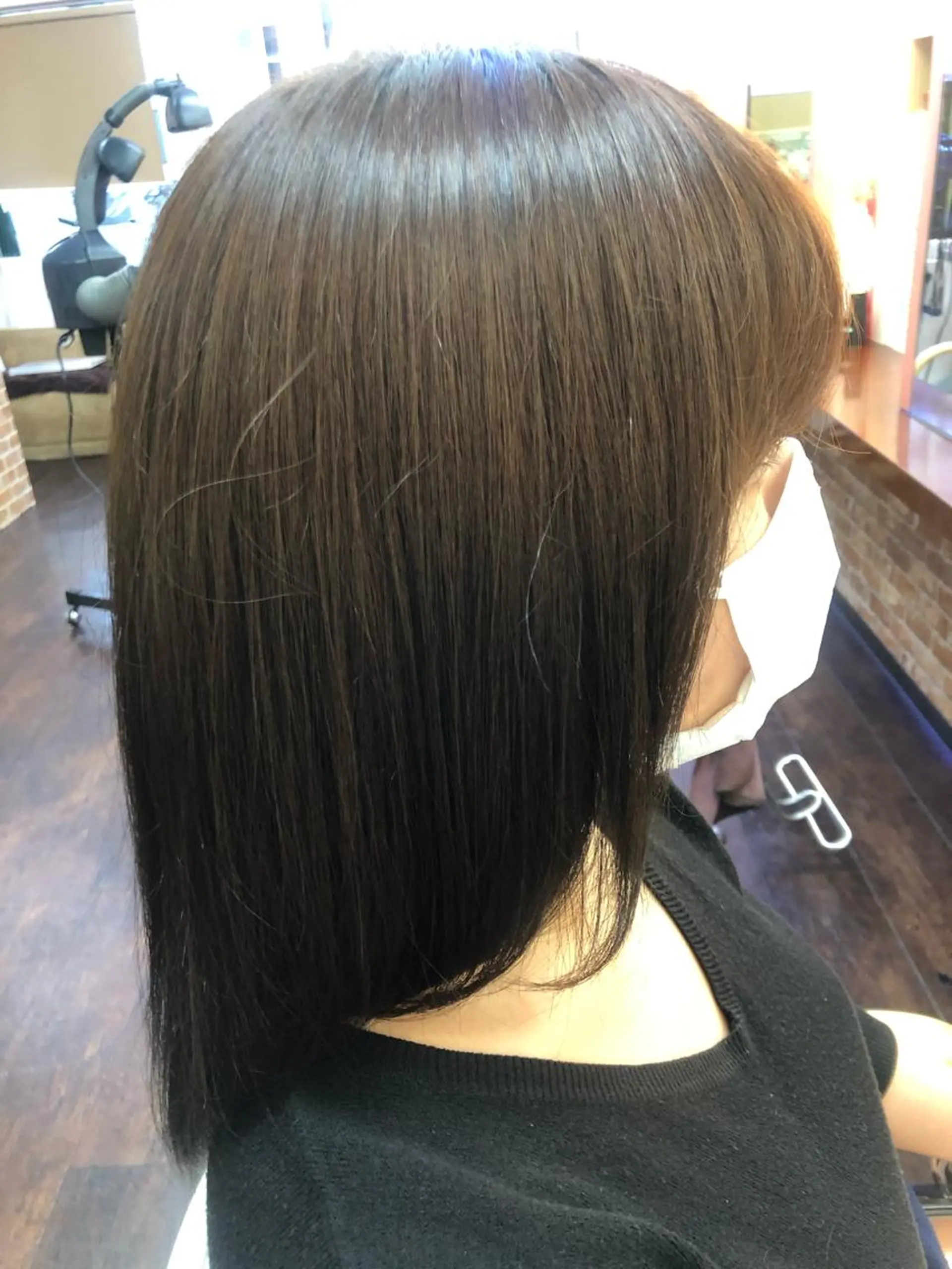 セミロング パーマ 桧山 真のヘアスタイル