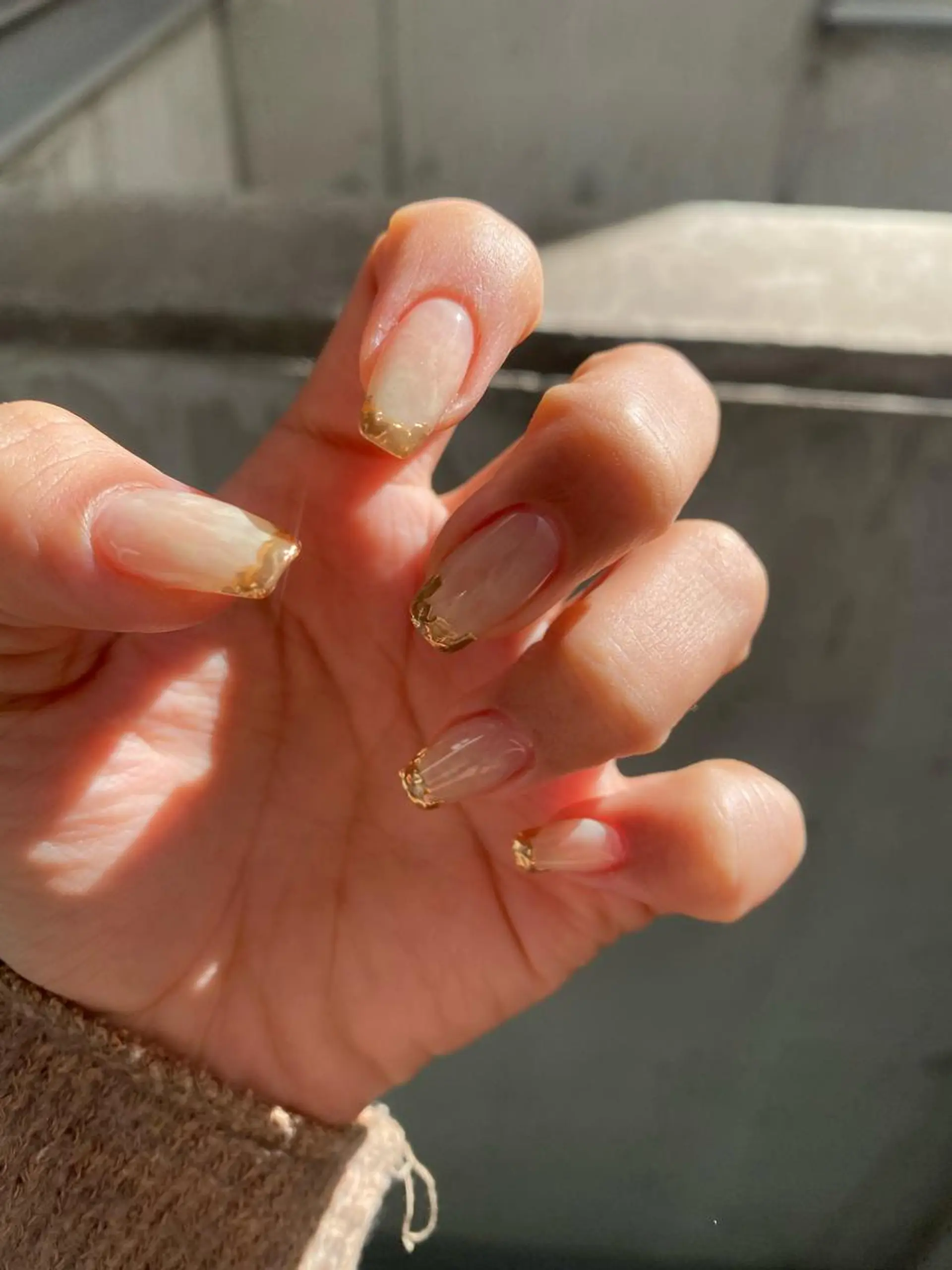 ネイル 持ち込み ニュアンスネイル Charme. NOBUKOのネイルデザイン