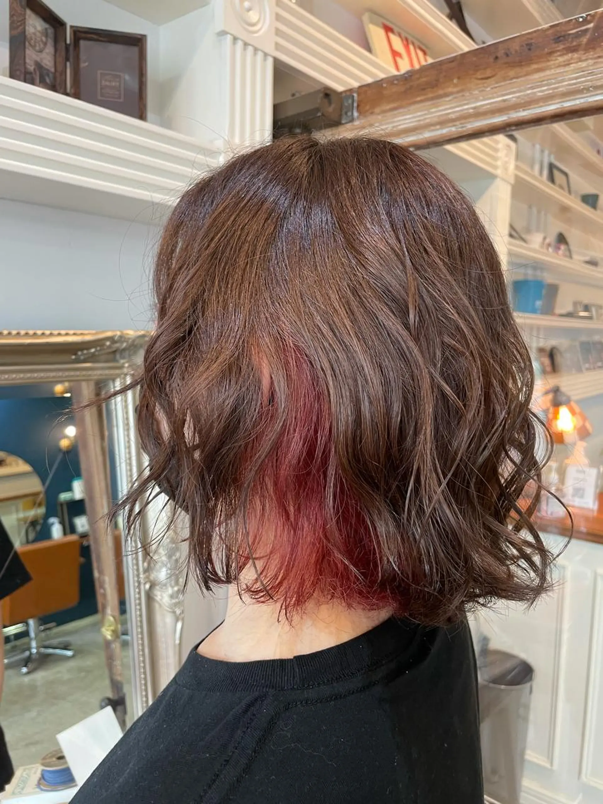 ミディアム カラー インナーカラー ヘアカラー トリートメント 💐パーソナルカラー /市橋加菜💐のヘアスタイル