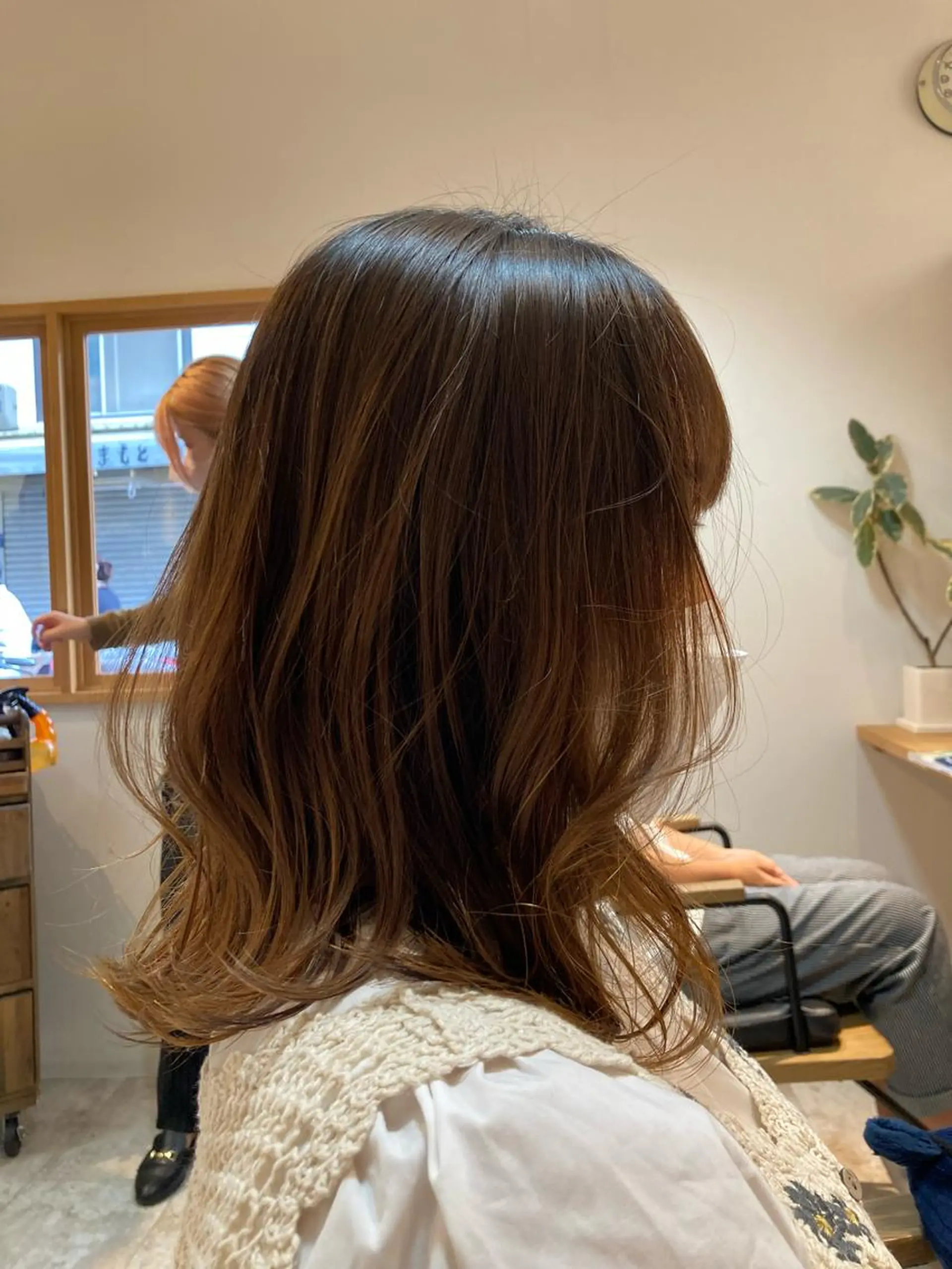 ミディアム カラー カット ヘアカラー トリートメント en't所属・【女性指名No.1】 西口直子のヘアスタイル