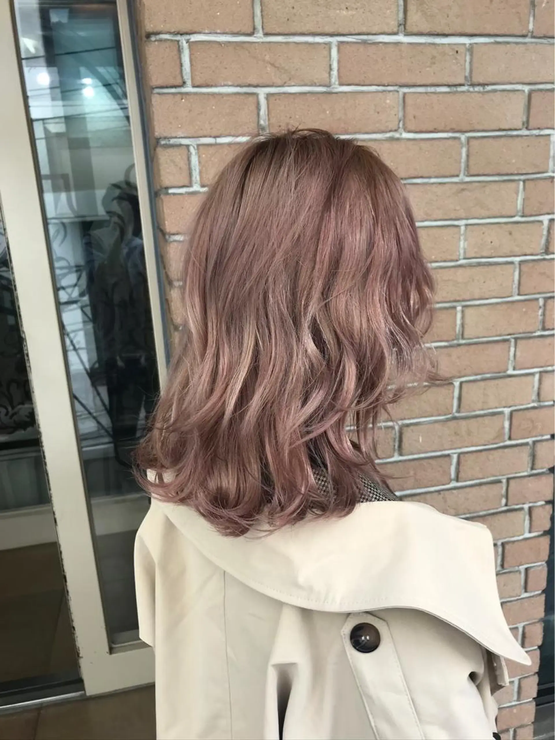 セミロング カラー ハイトーン/アレンジ 🎀アオイ🎀のヘアスタイル