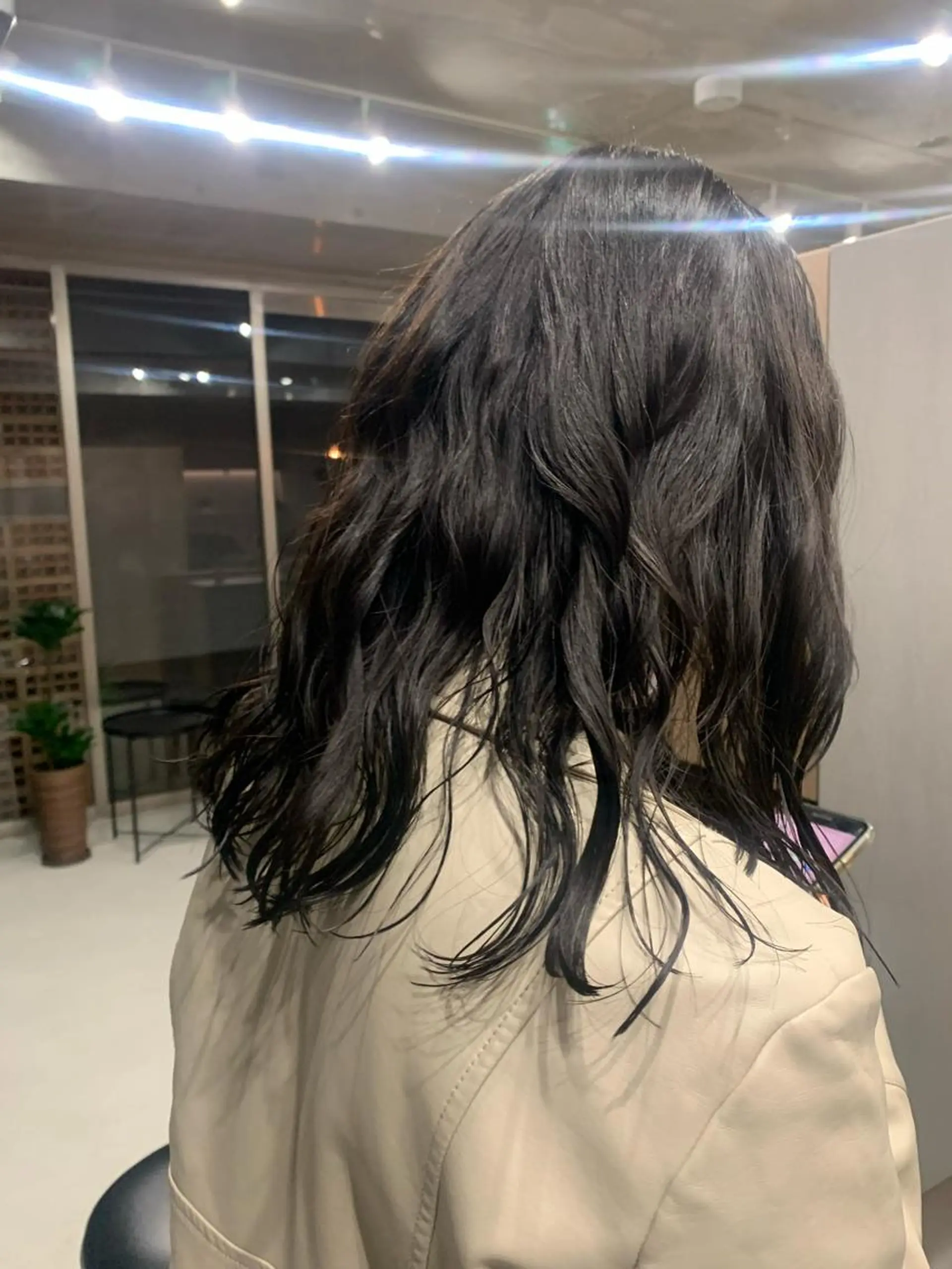 ミディアム パーマ ボブパーマコテ巻き風 パーマNo1深江秀平のヘアスタイル