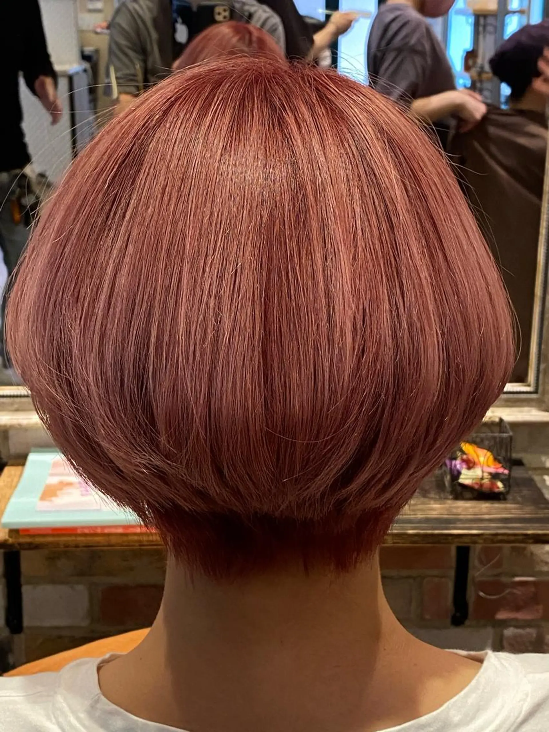 ショート カラー 三瓶 龍皇のヘアスタイル