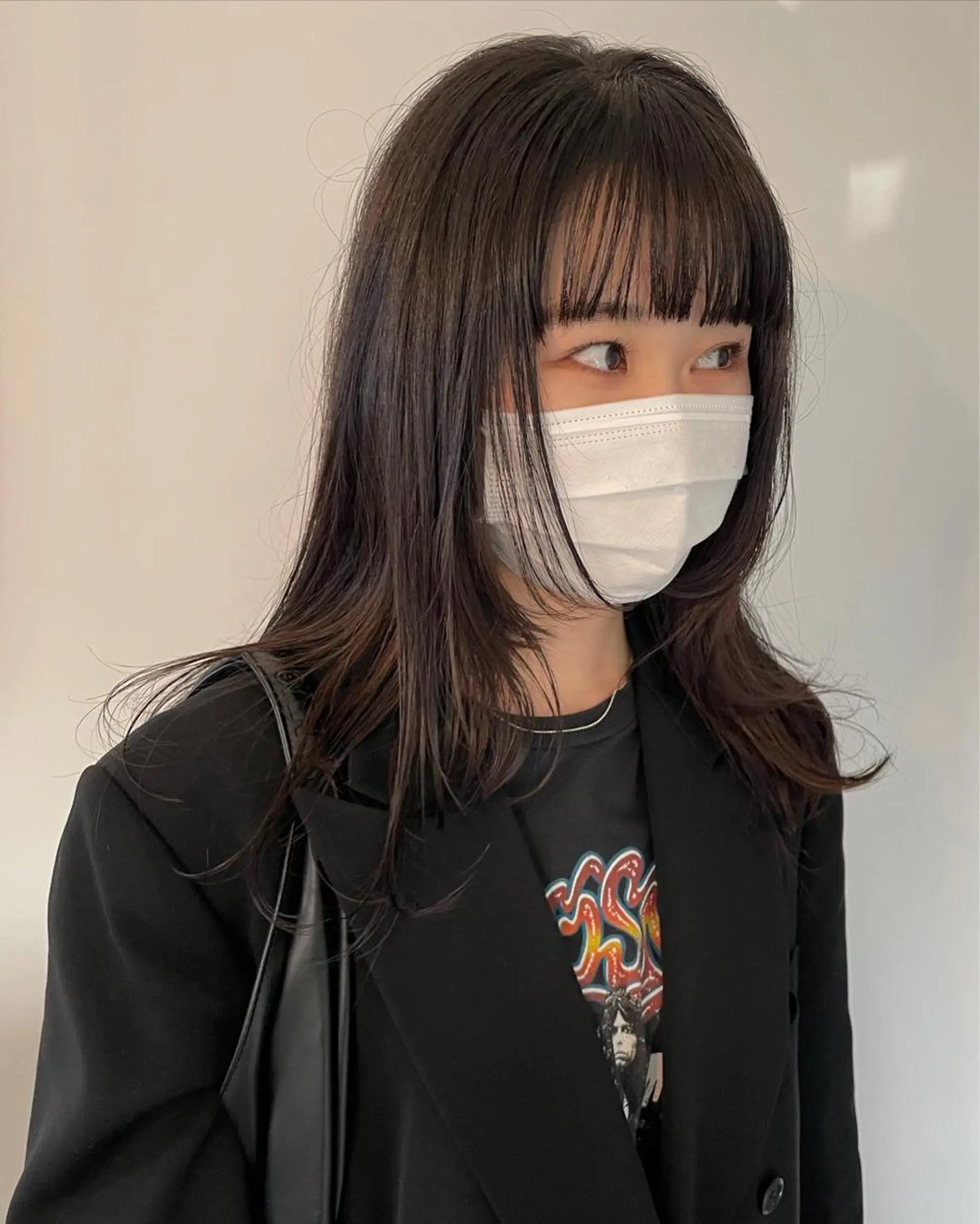 セミロング 佐伯 和佳のヘアスタイル