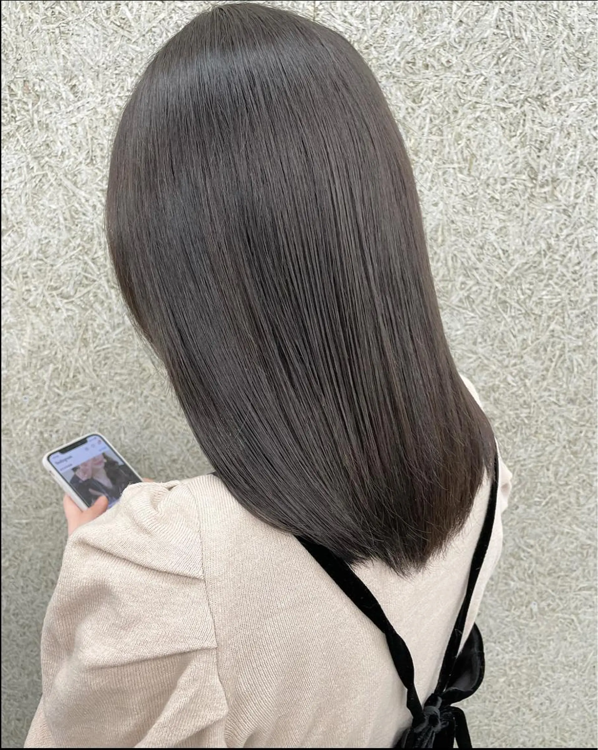 ミディアム ヘアカラー トリートメント GULF門前仲町所属・韓国風レイヤー ハイトーンRYOTAのヘアスタイル