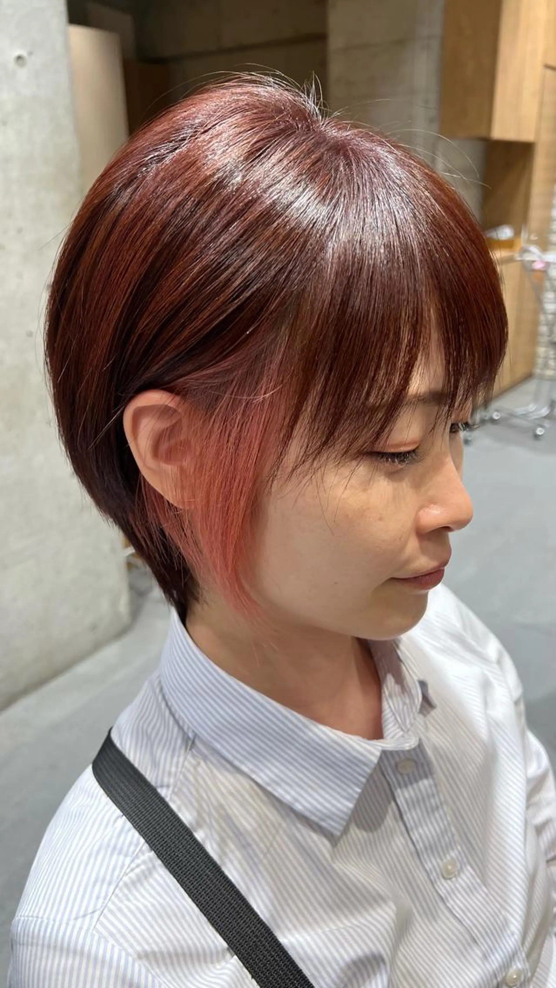 ショート wabi  hair salon所属・wabi/艶カラー タカハシ　トモヒロのヘアスタイル