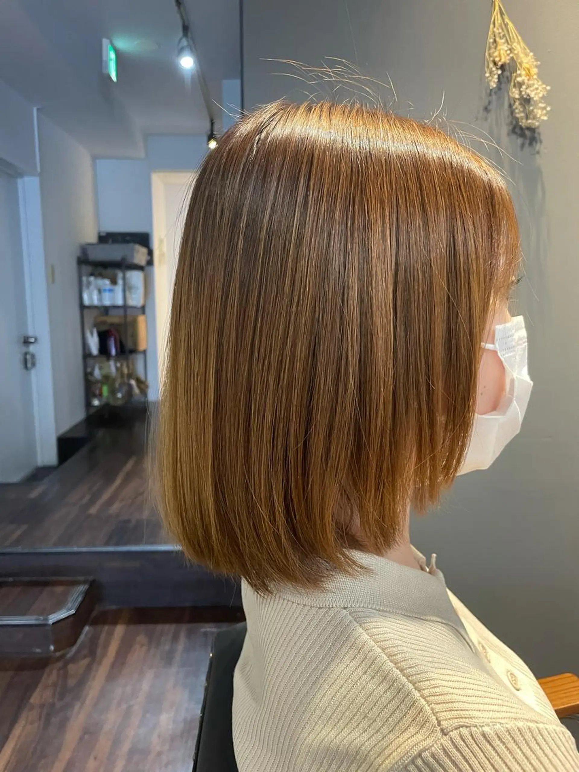 ミディアム Michel by chainon    ミッシェルバイシェノン所属・美髪職人/傷ませない カラー/橋本拓弥のヘアスタイル