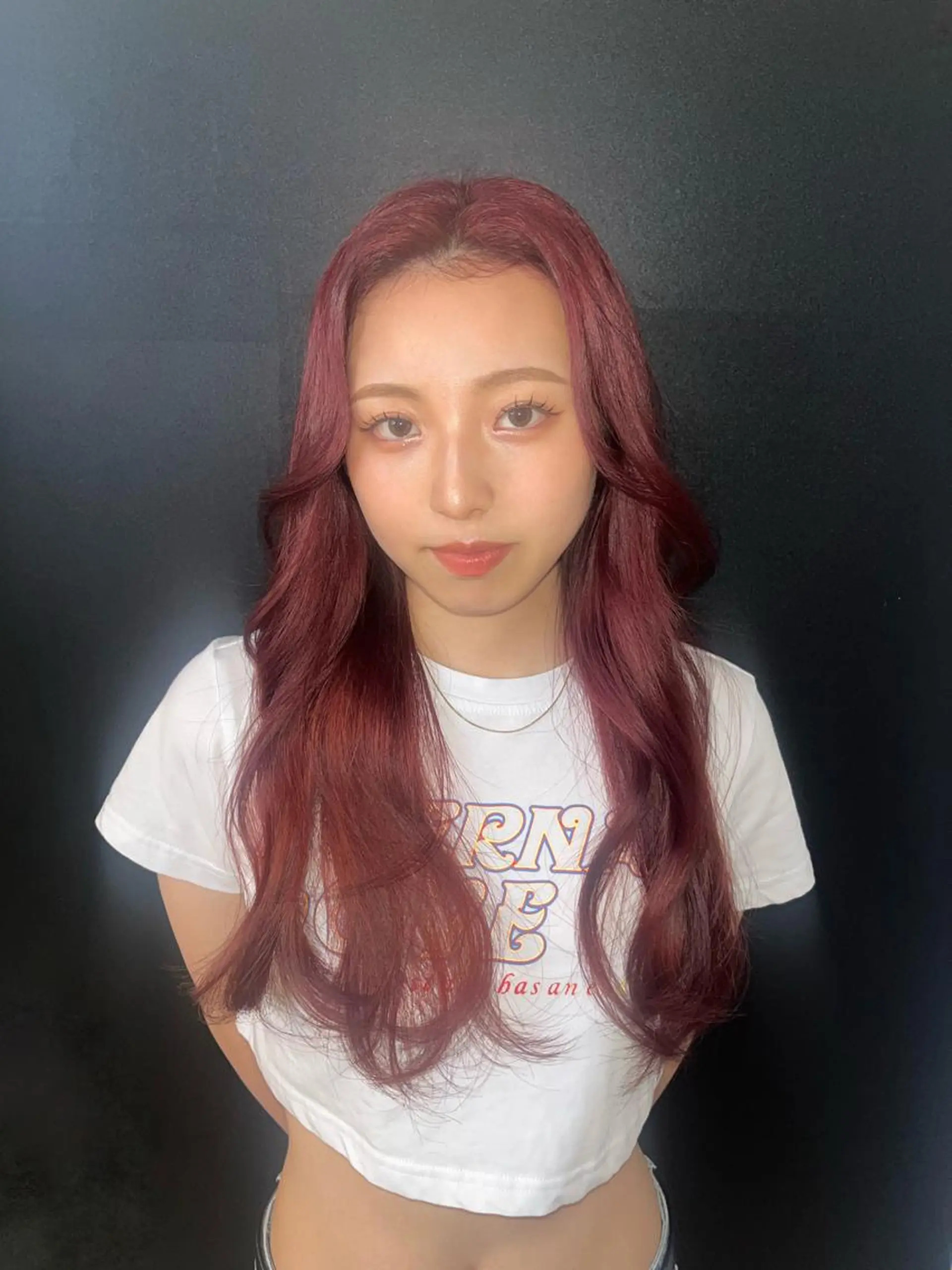 ロング カラー ヘアカラー @kyoniyy KYONIのヘアスタイル