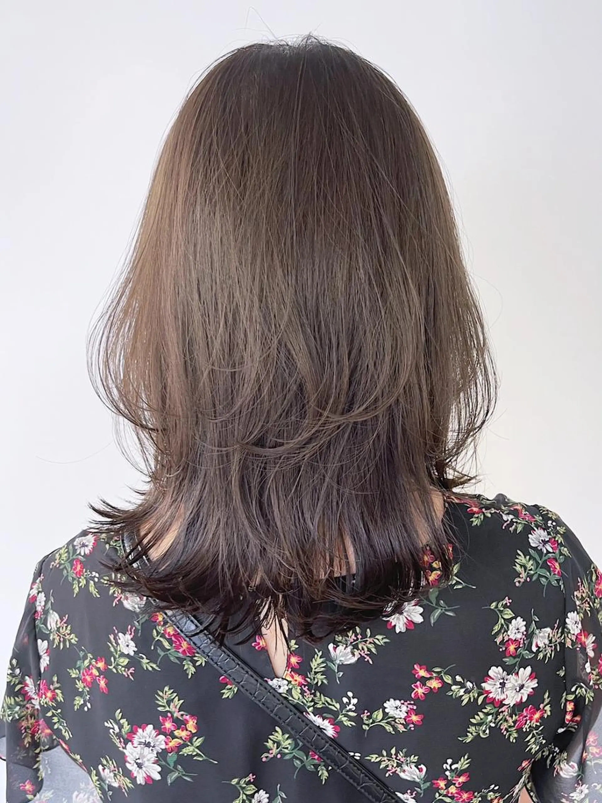 カラー ヘアアレンジ パーマ グレージュ ITbyALBUM 下北沢店のヘアスタイル