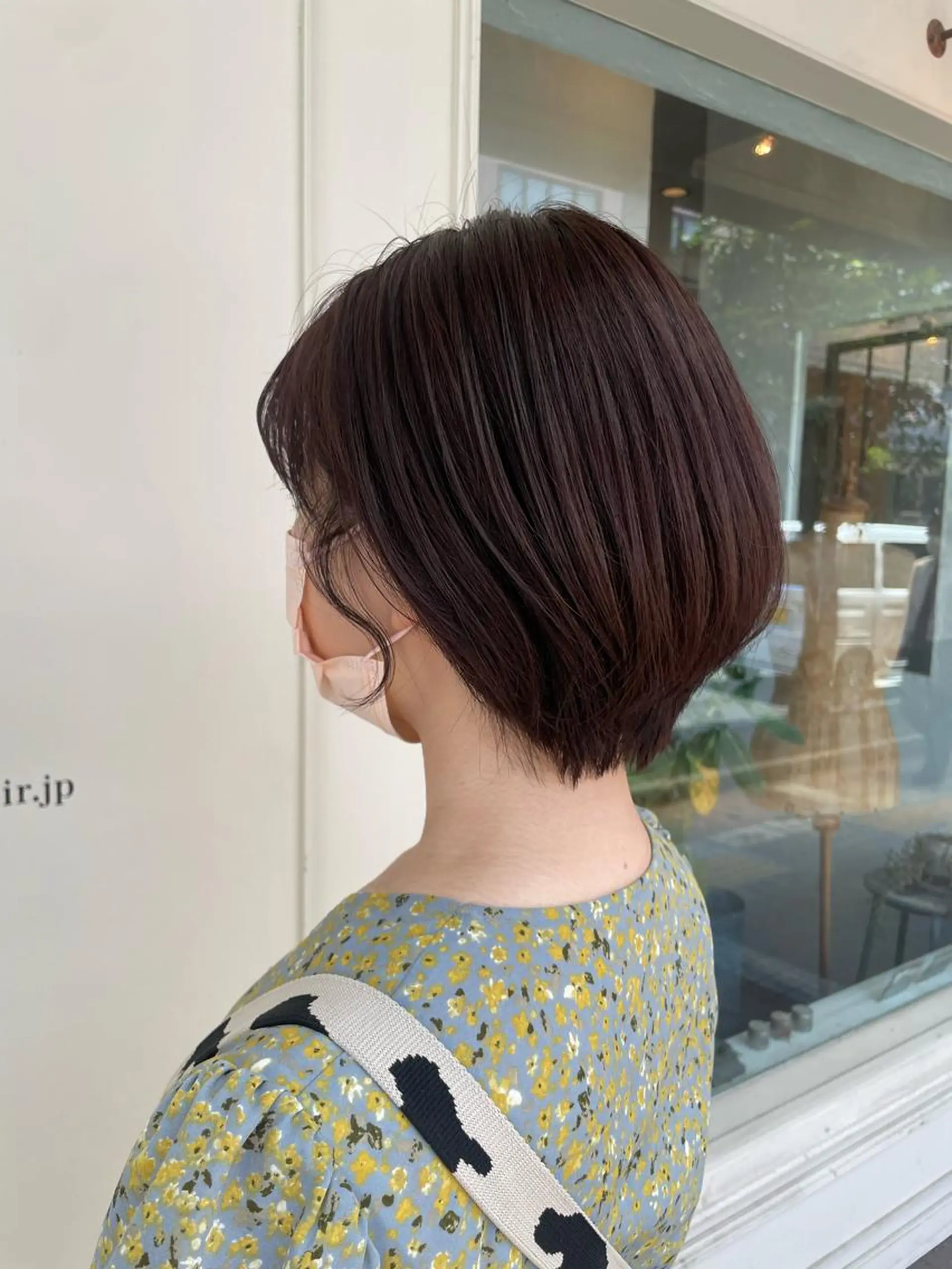 ショート ラベンダーブラウン Babylone所属・Babylone 飯尾 香音のヘアスタイル