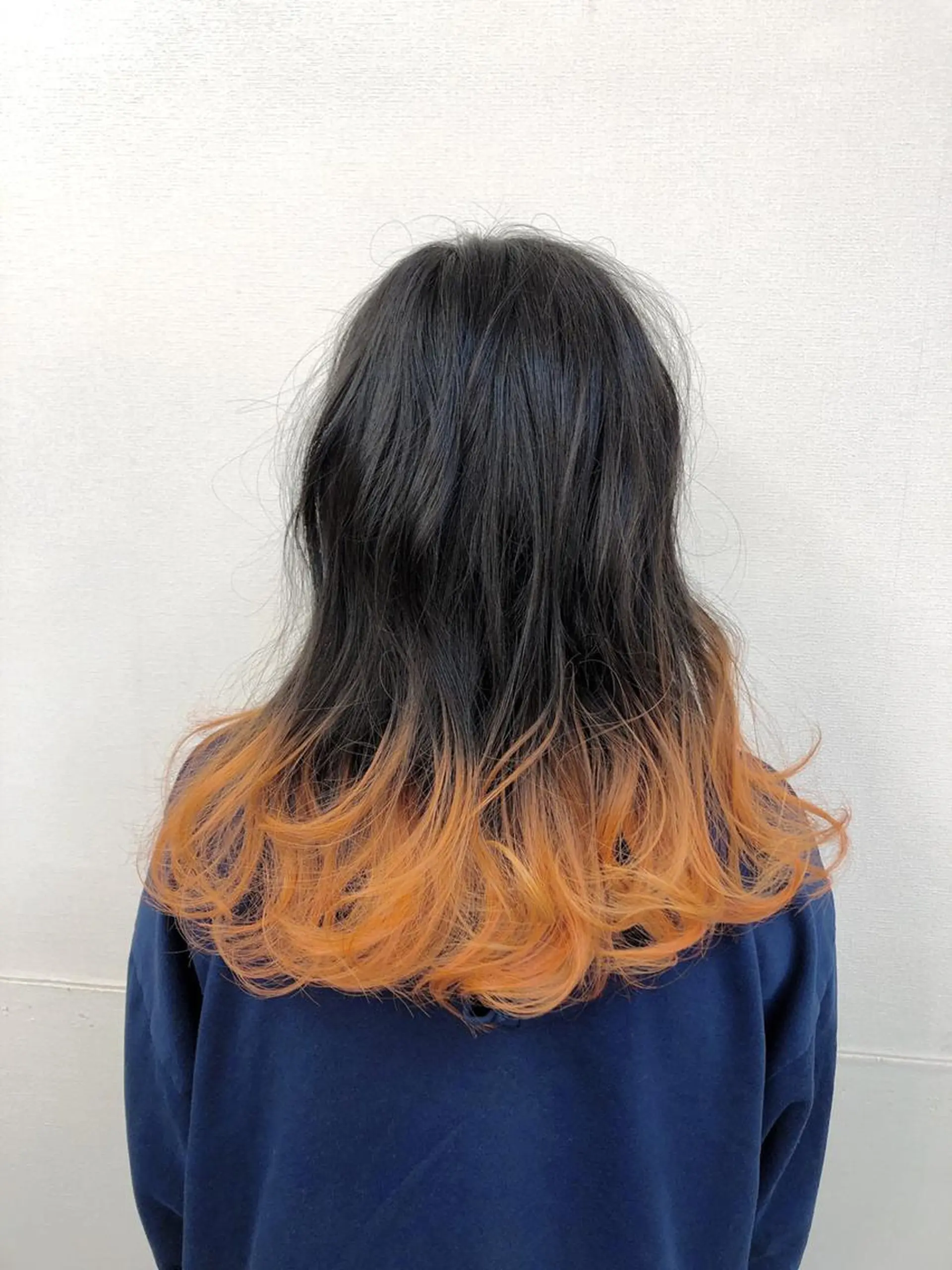 セミロング エクステ エクステ IN∞hair/ インヘアー/下伊福店のヘアスタイル