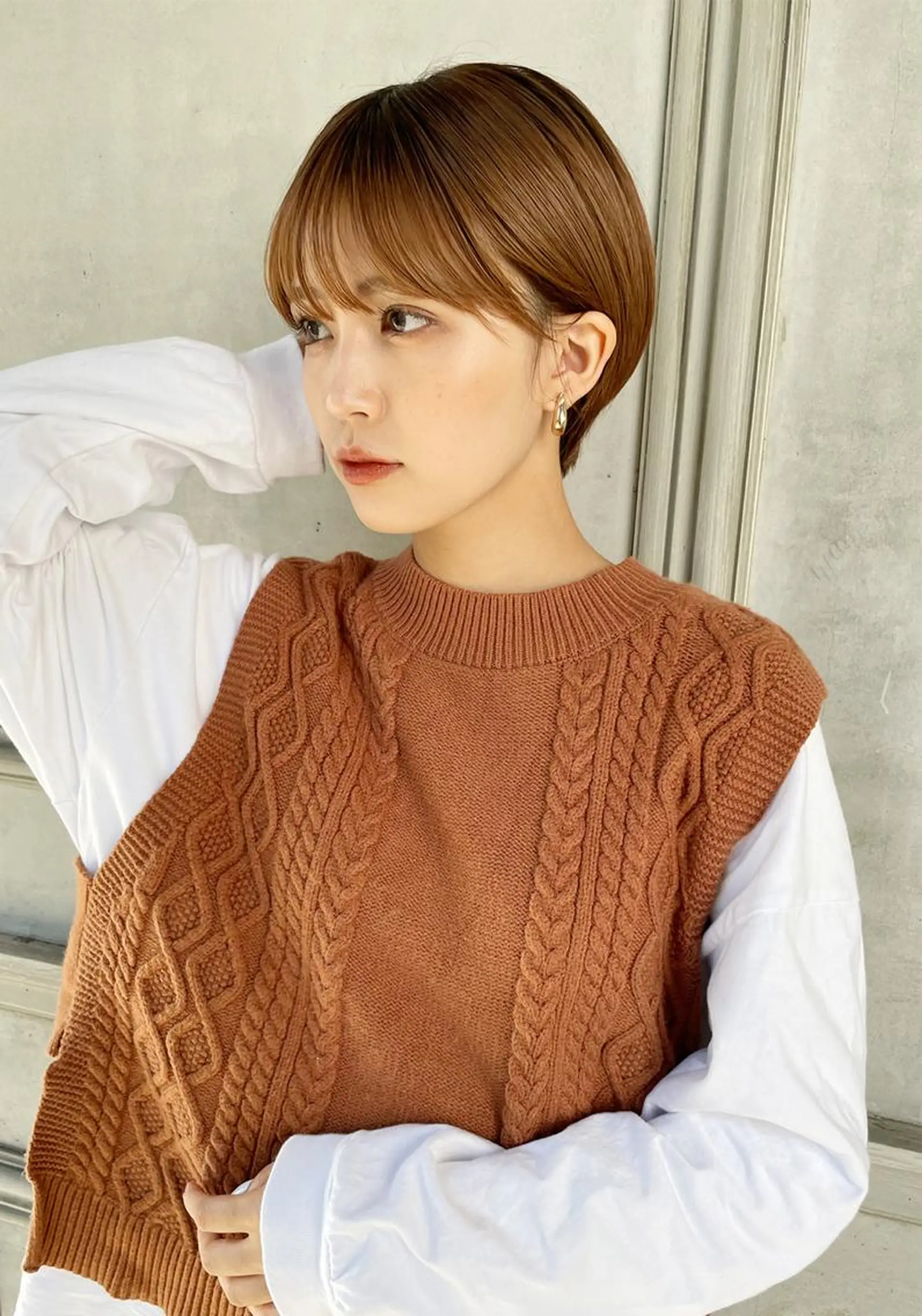 ショート 櫻井 未悠のヘアスタイル