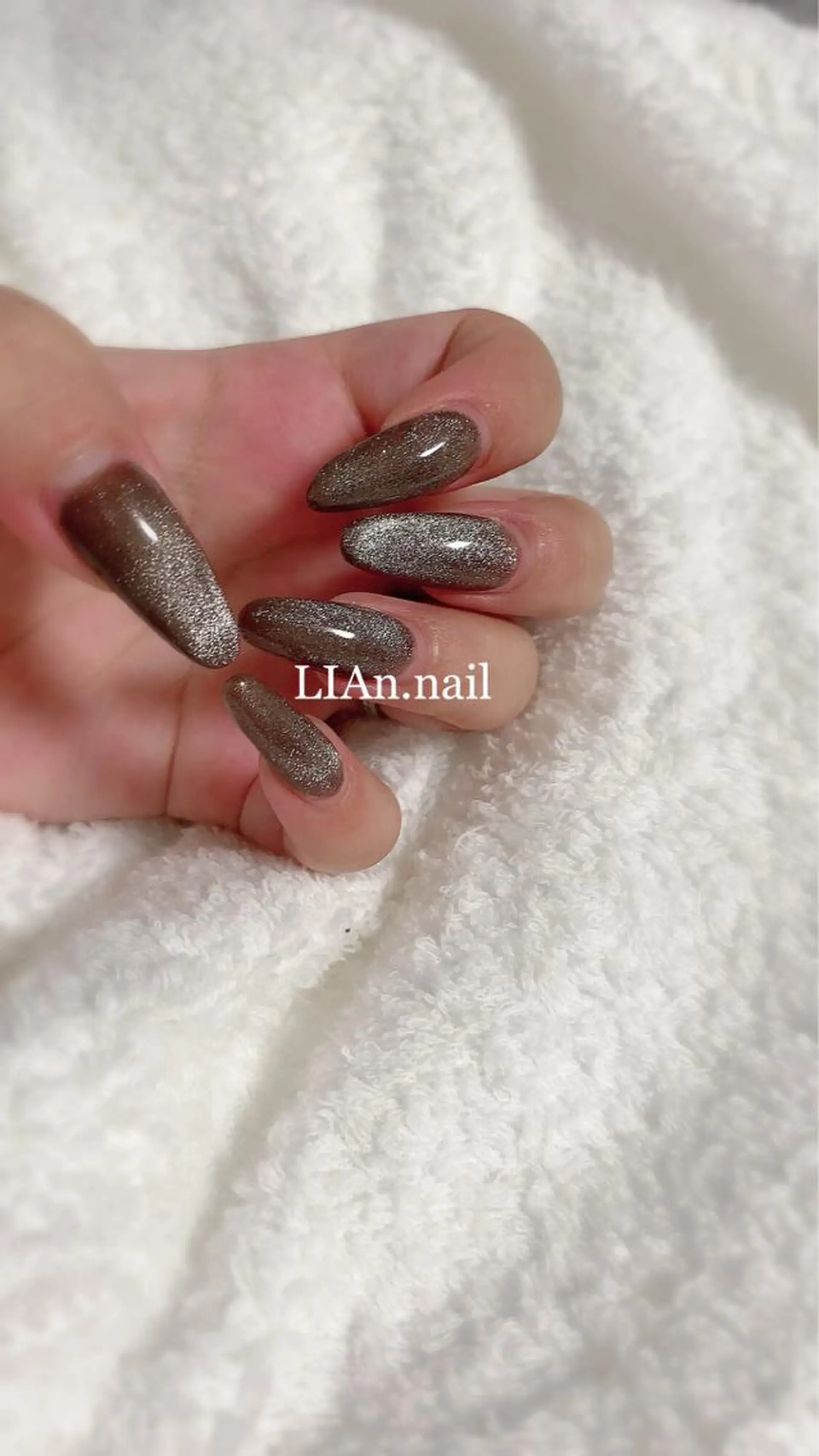 ネイル マグネットネイル Lian nailのネイルデザイン