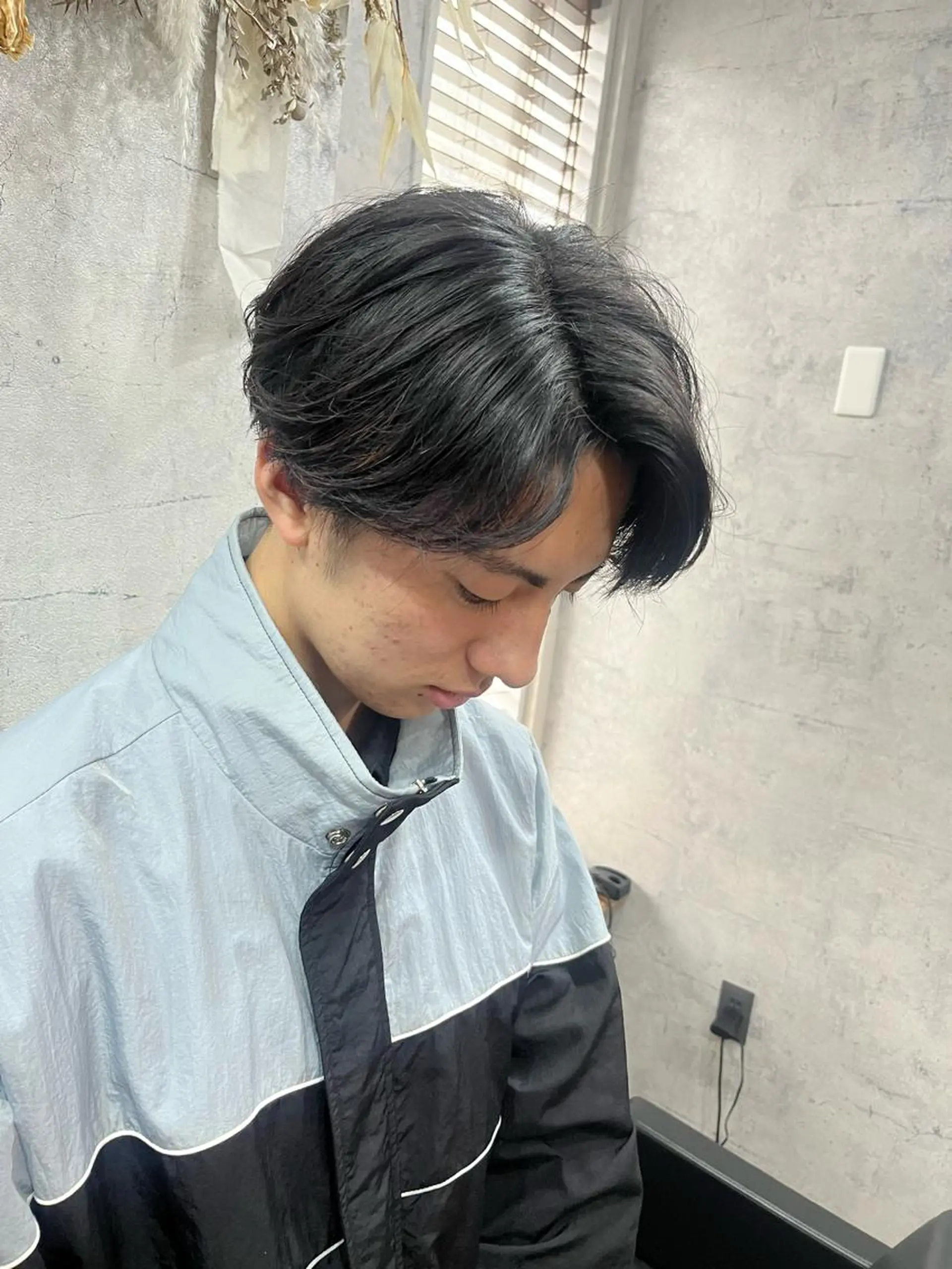 ミディアム メンズ 鹿児島 TSUBASAのヘアスタイル