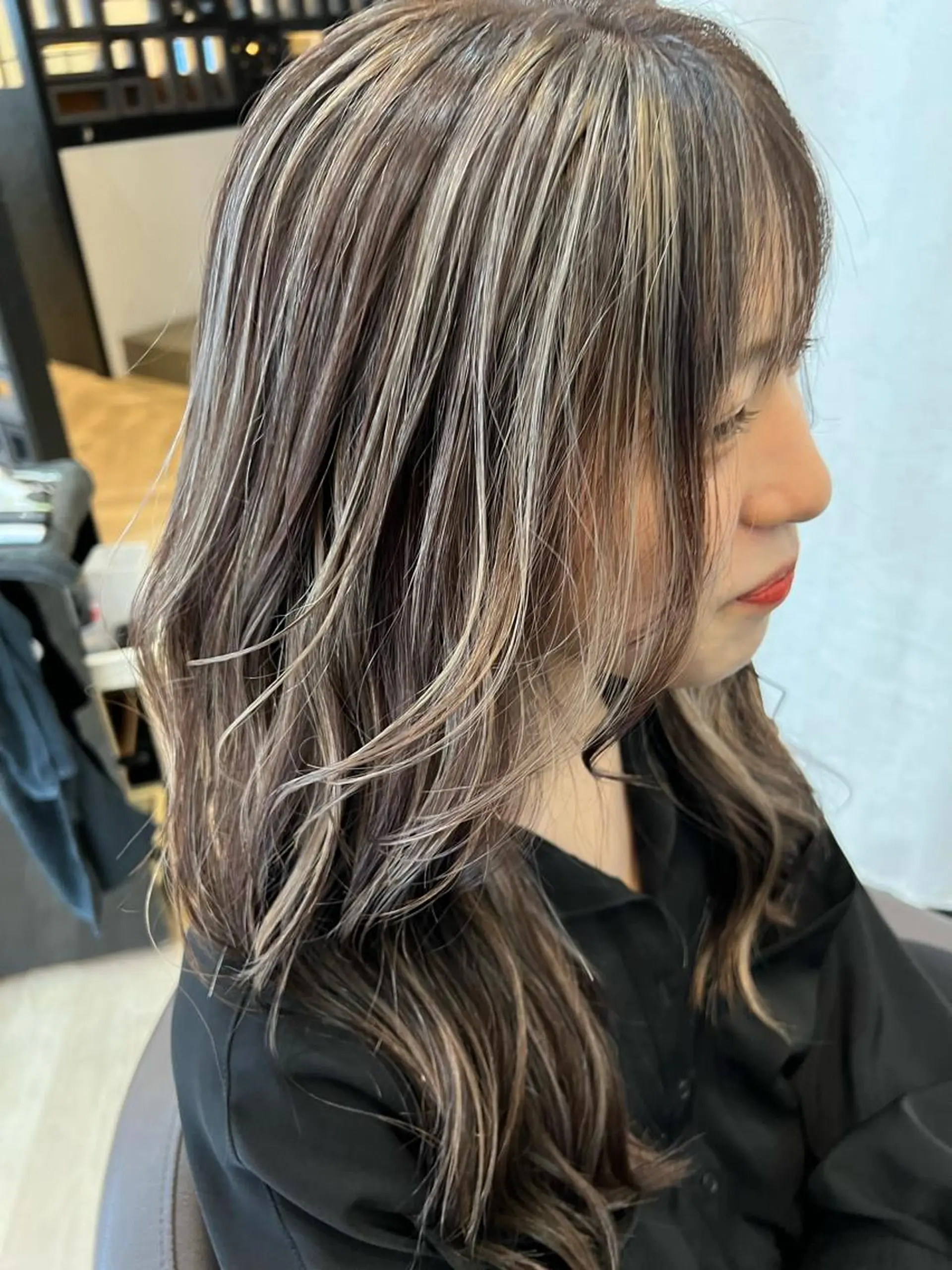 ロング ヘアカラー トリートメント 【fiti】 小野寺 航大のヘアスタイル