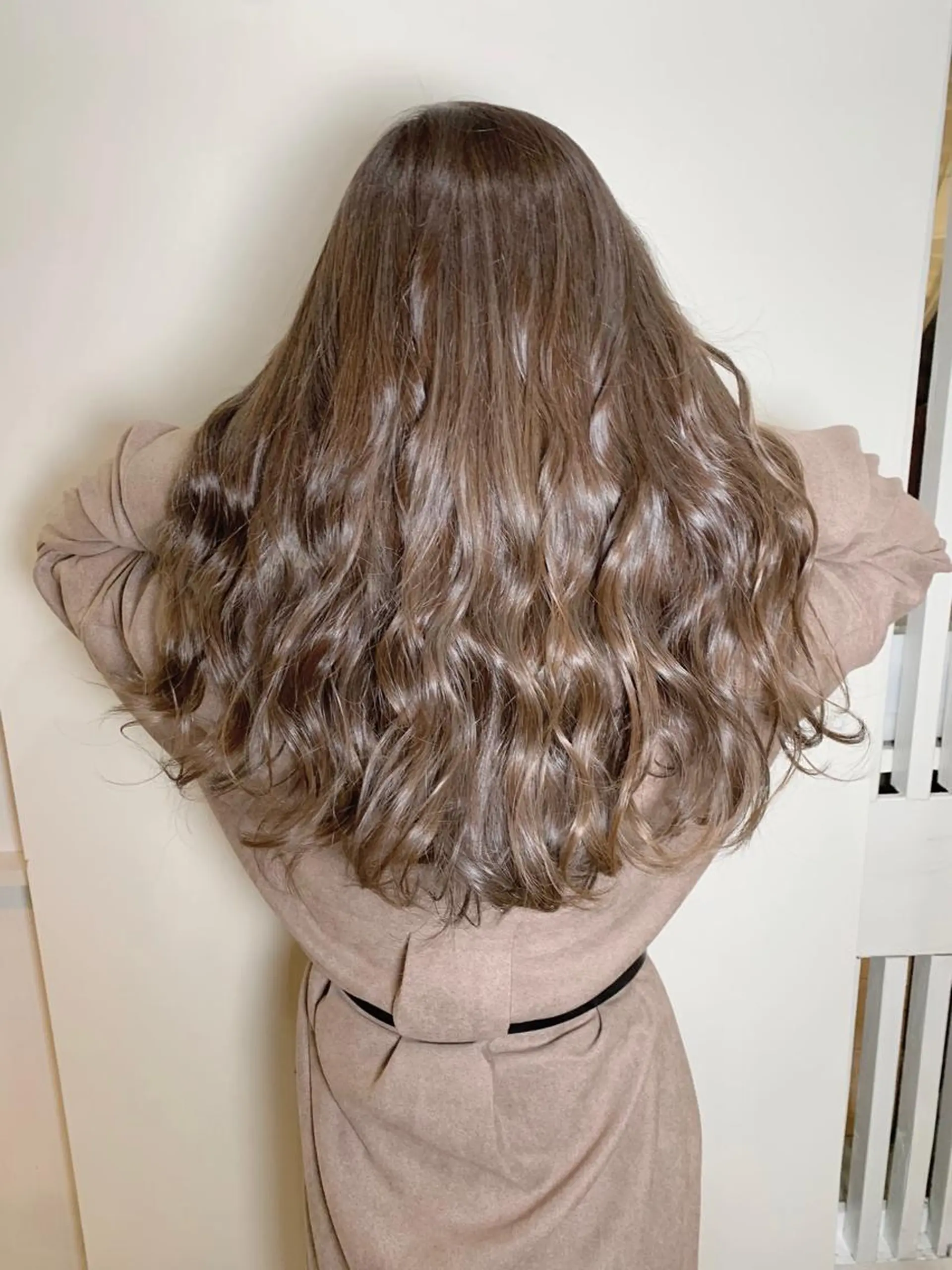 ロング カラー カット ヘアカラー トリートメント 樫原裕二 /柔らかいカラーのヘアスタイル