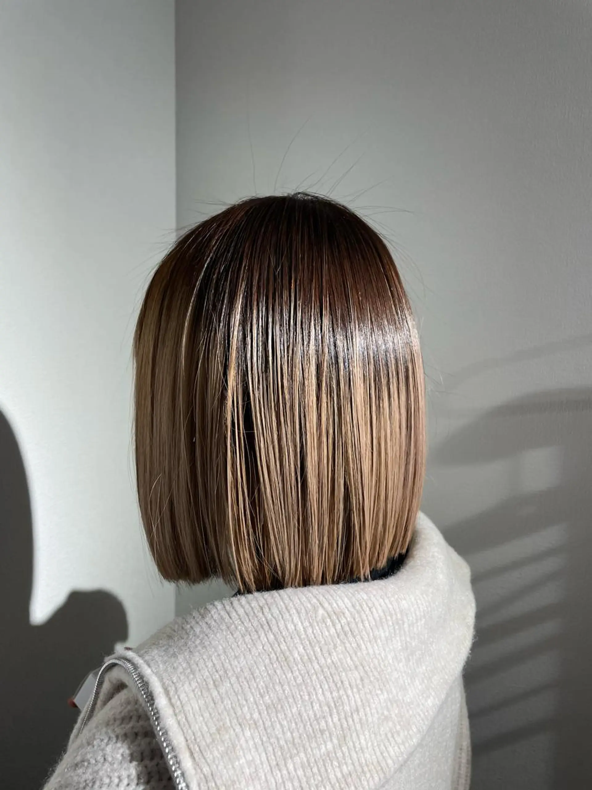 ショート 髪質改善 トリートメント カット 縮毛矯正 トリートメント 篠原 侑作のヘアスタイル