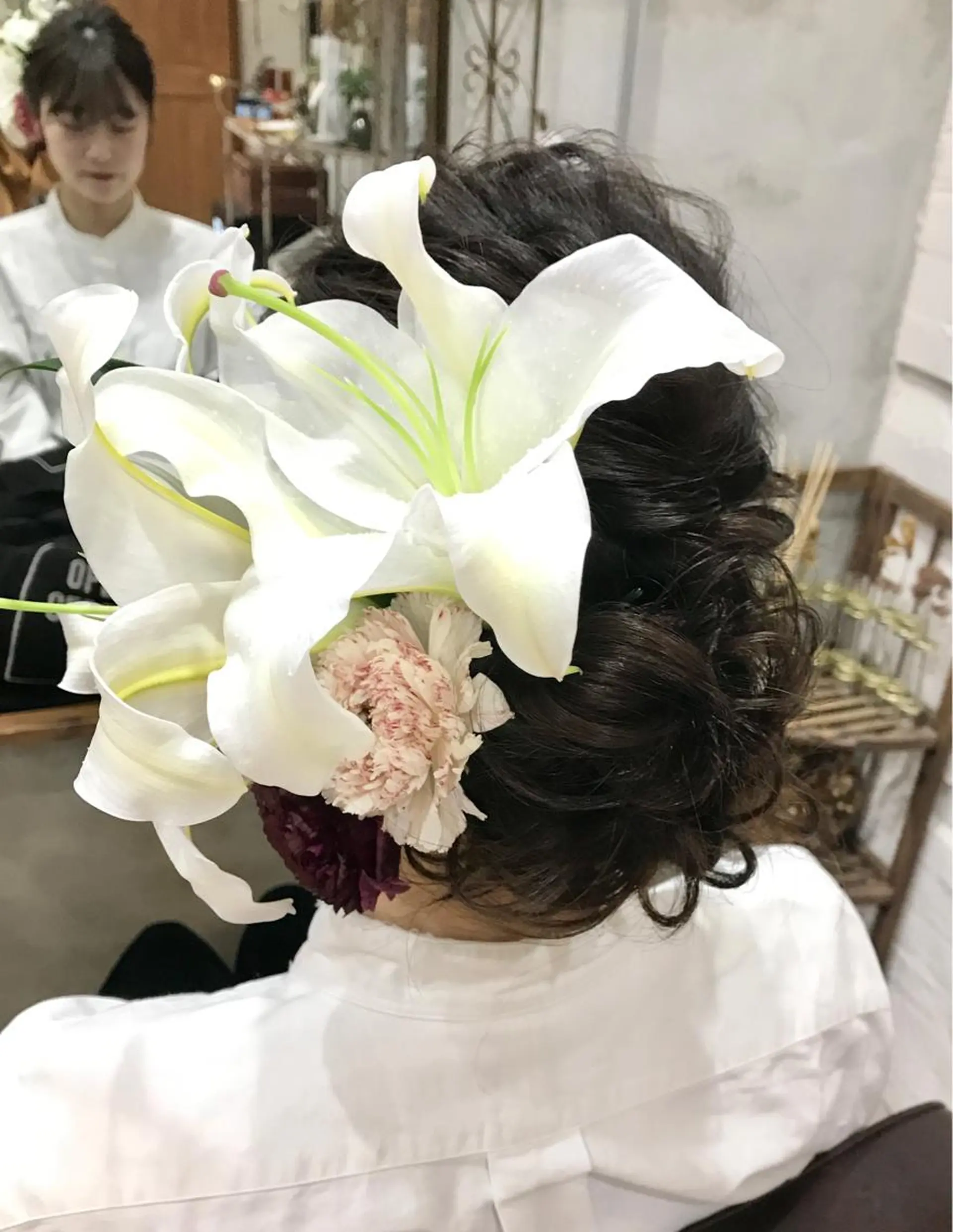 セミロング まつパ・ヘアセット ♡Chinami♡のマツエク・マツパデザイン