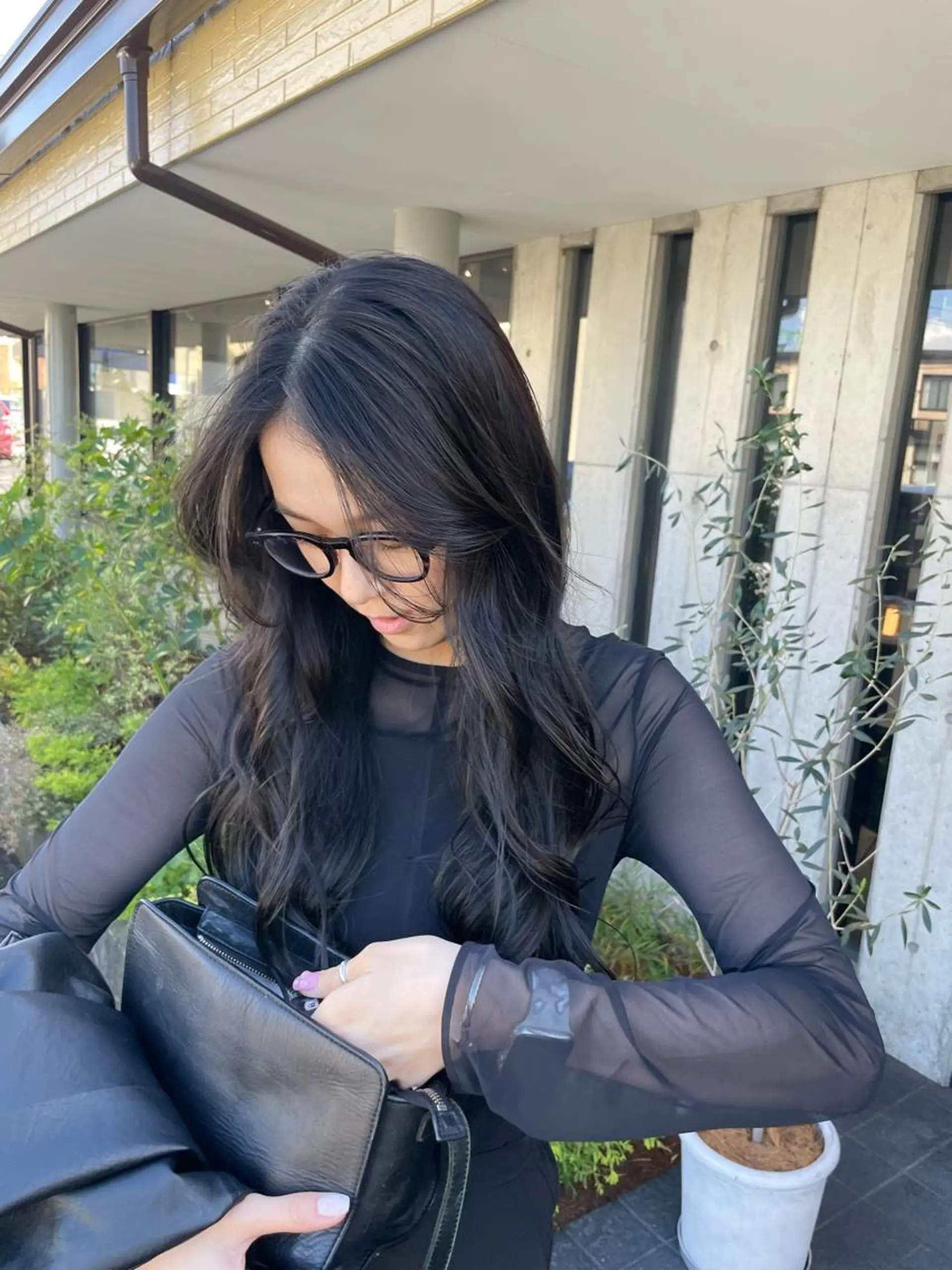 ロング efface 北本店所属・川内 樹のヘアスタイル