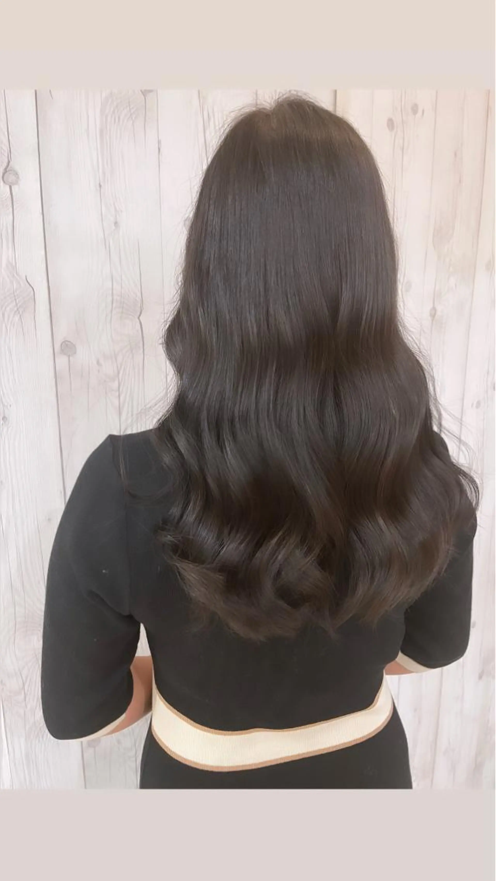 カラー 黒髪 ブルーカラー ブルーブラック カット ヘアカラー 名古屋のピンク好き かずくん🦩のヘアスタイル