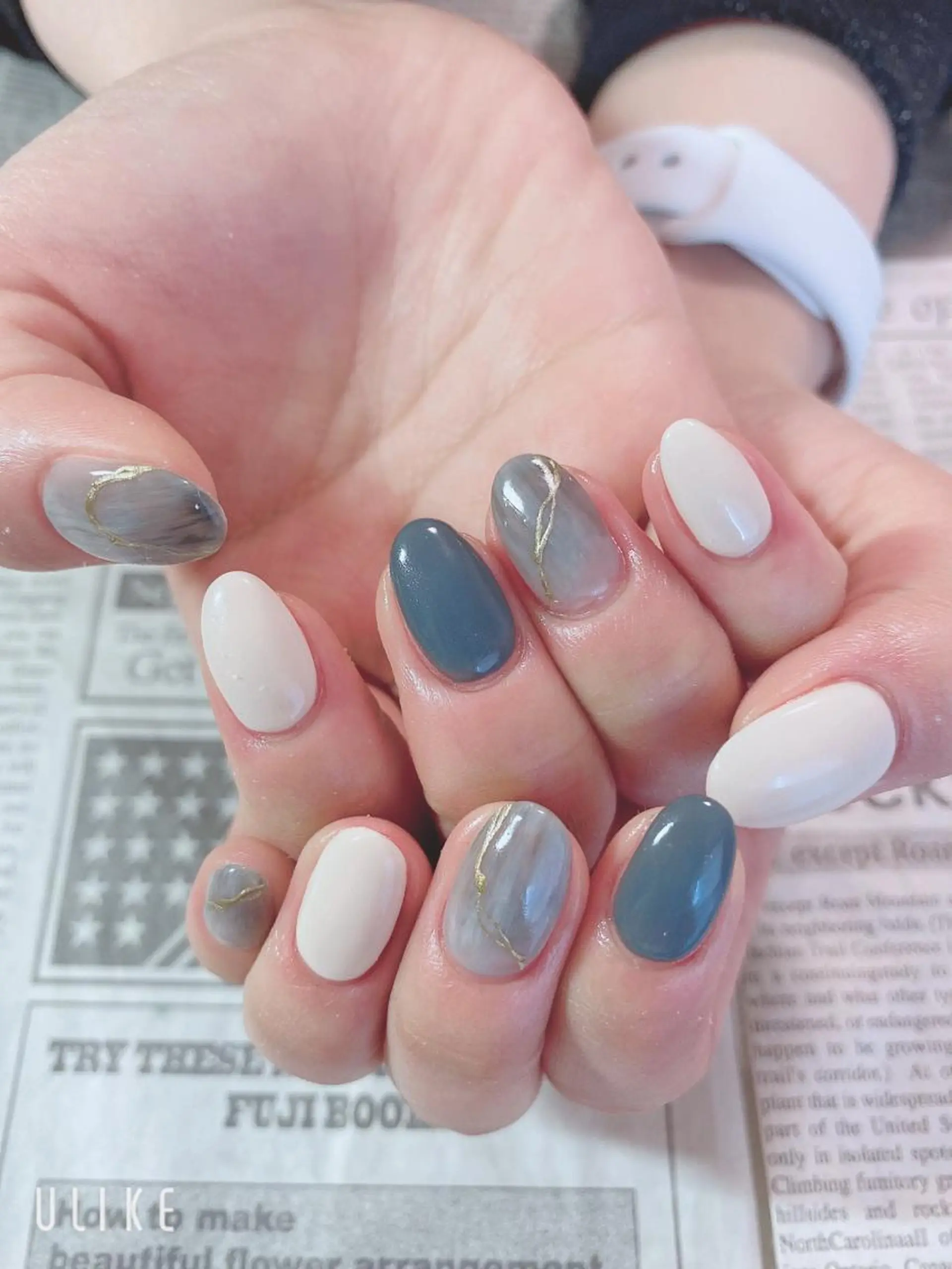 ネイル ハンドネイル ハンドケア 森山 舞のネイルデザイン