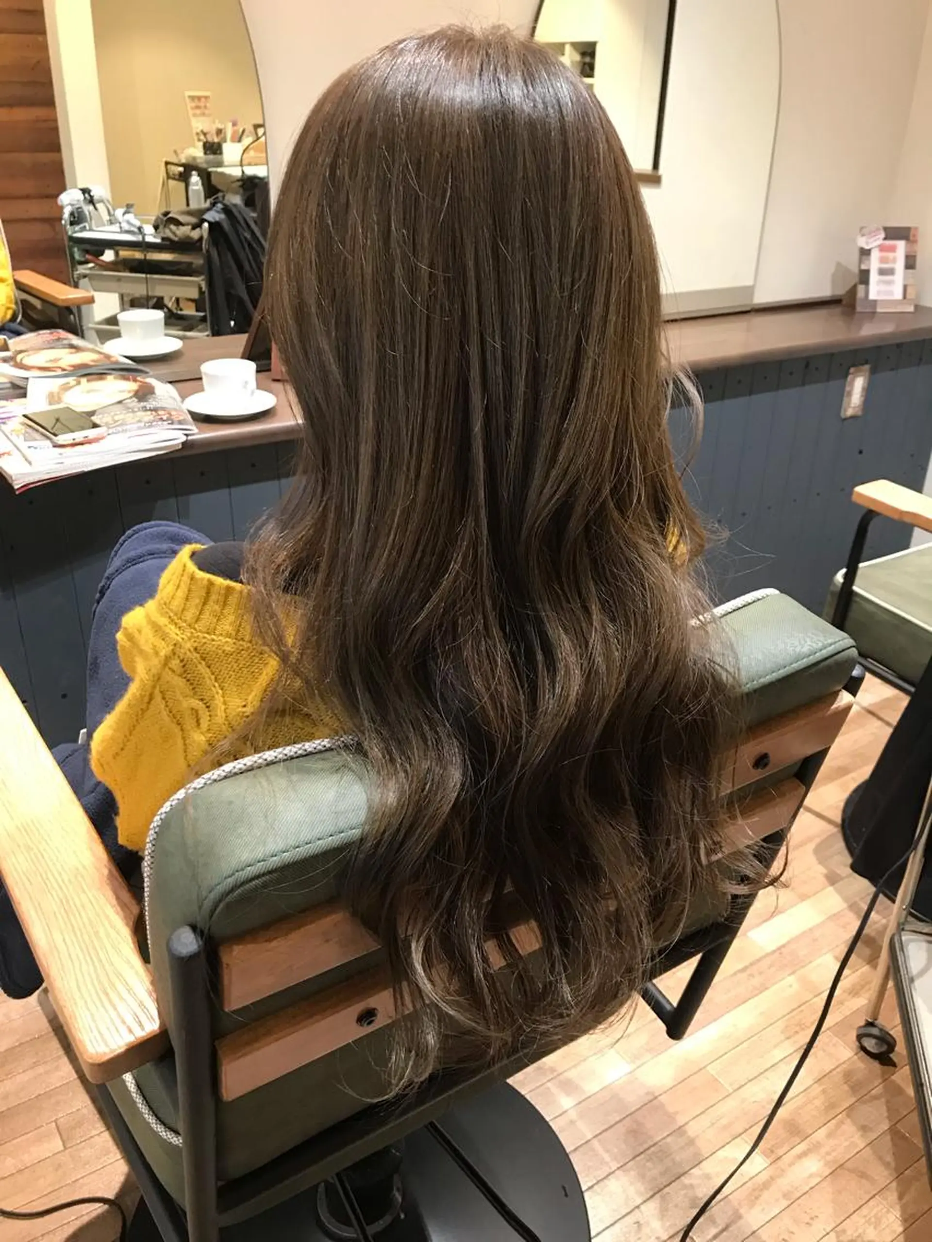 ロング カラー カット ヘアカラー トリートメント Ray hair&nail所属・Ray hair 春日部のヘアスタイル