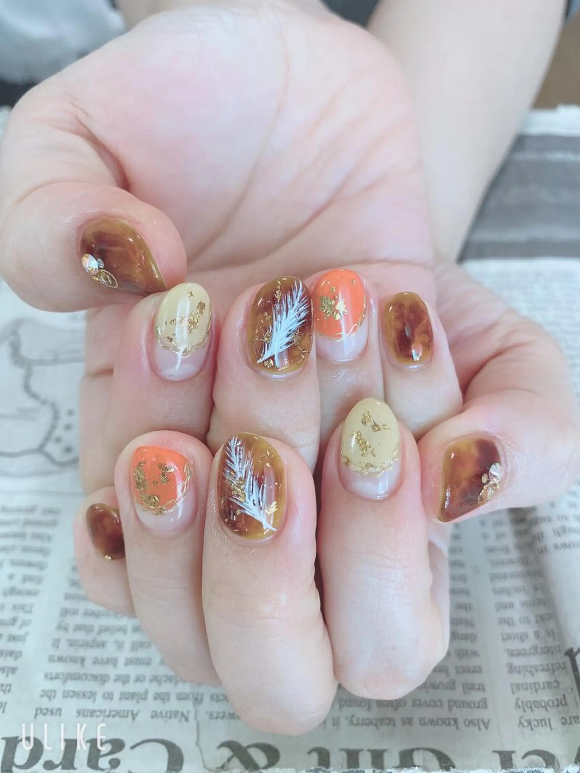 ネイル ハンドネイル ハンドケア 森山 舞のネイルデザイン