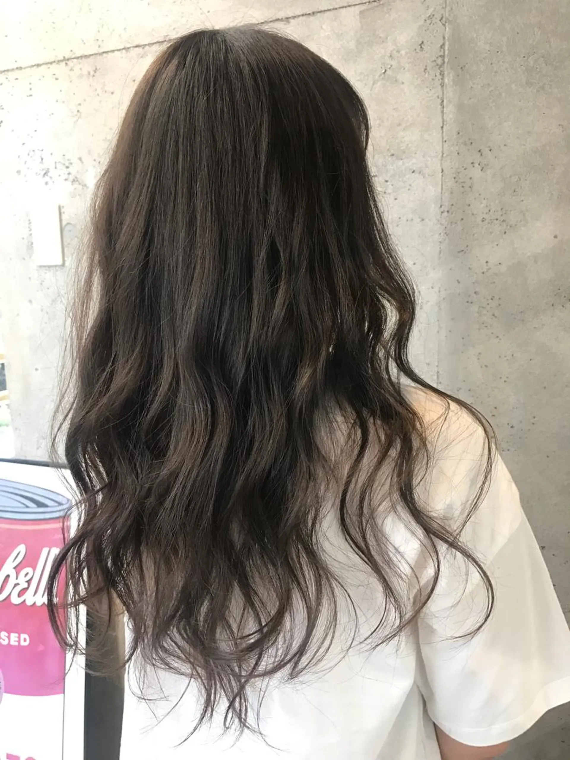 ロング カラー にった みずきのヘアスタイル