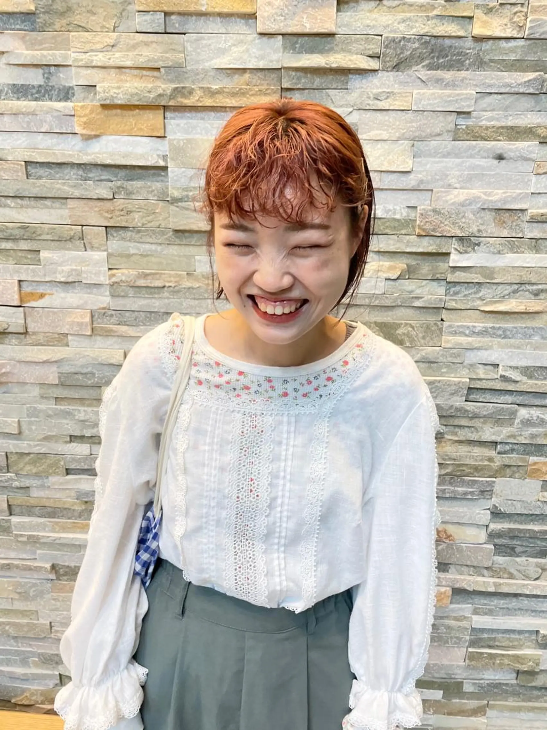 ショート カラー パーマ カット ヘアカラー トリートメント tatsumi/ボブ ウルフ/レイヤーのヘアスタイル